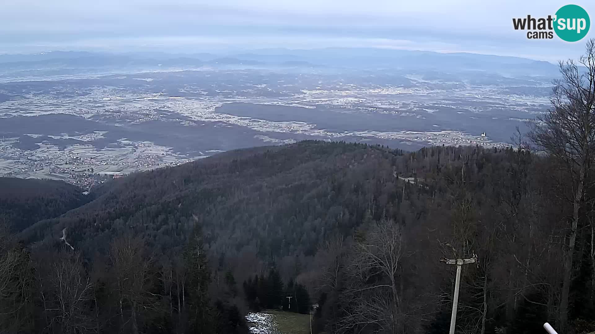 Sljeme webcam – Panorama