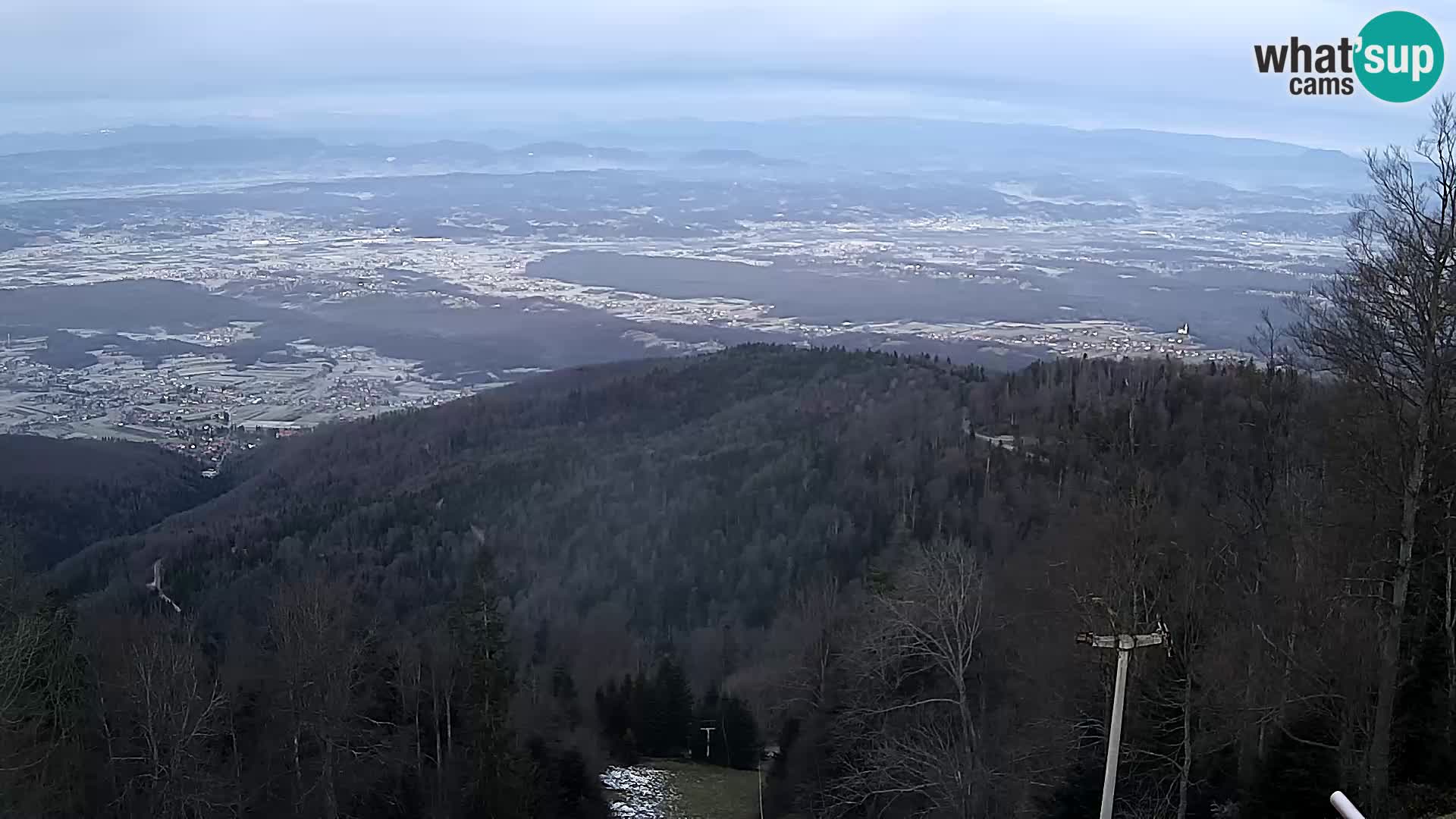 Sljeme webcam – panorama