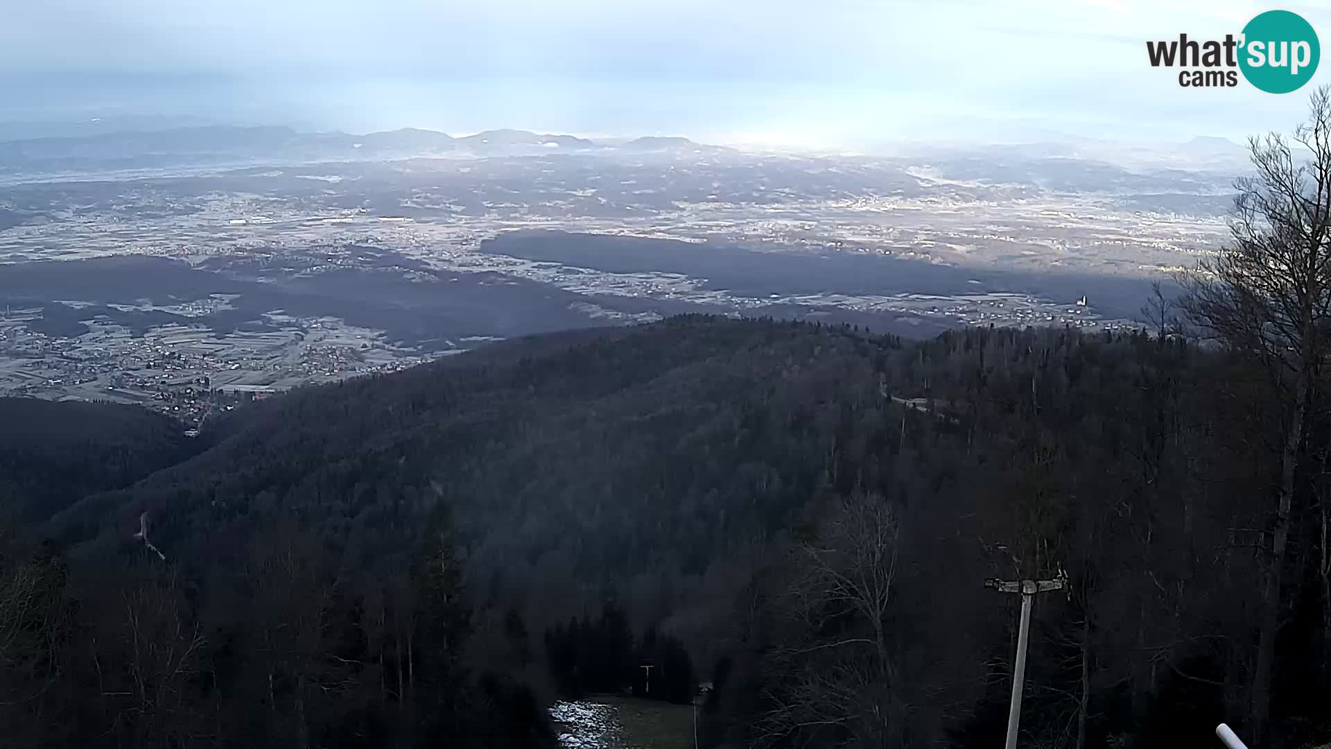 Sljeme webcam – Panorama