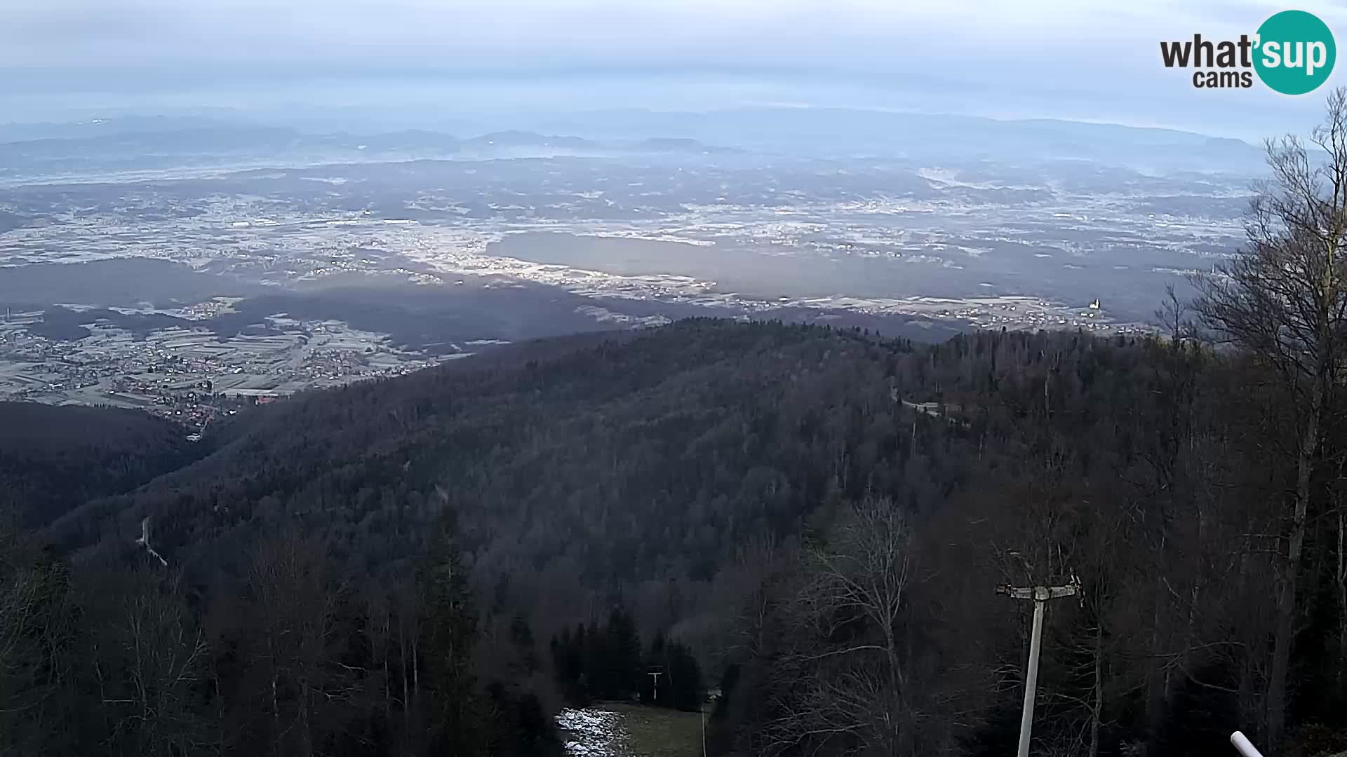 Sljeme webcam – Panorama