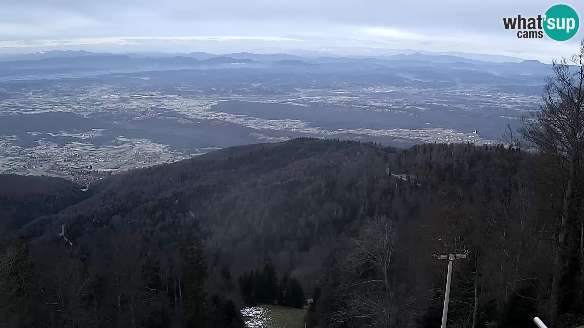 Sljeme webcam – panorama