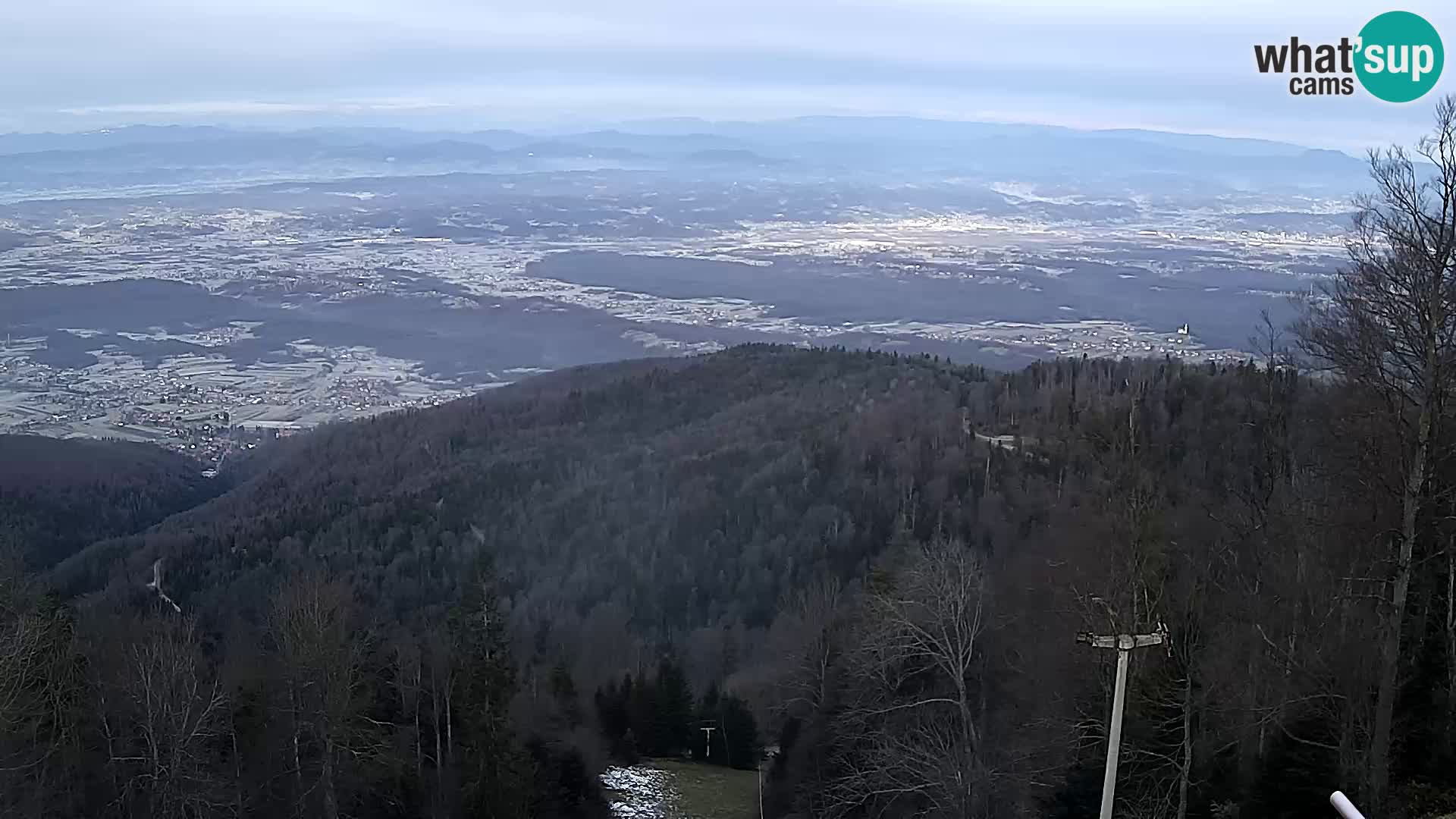 Sljeme webcam – Panorama