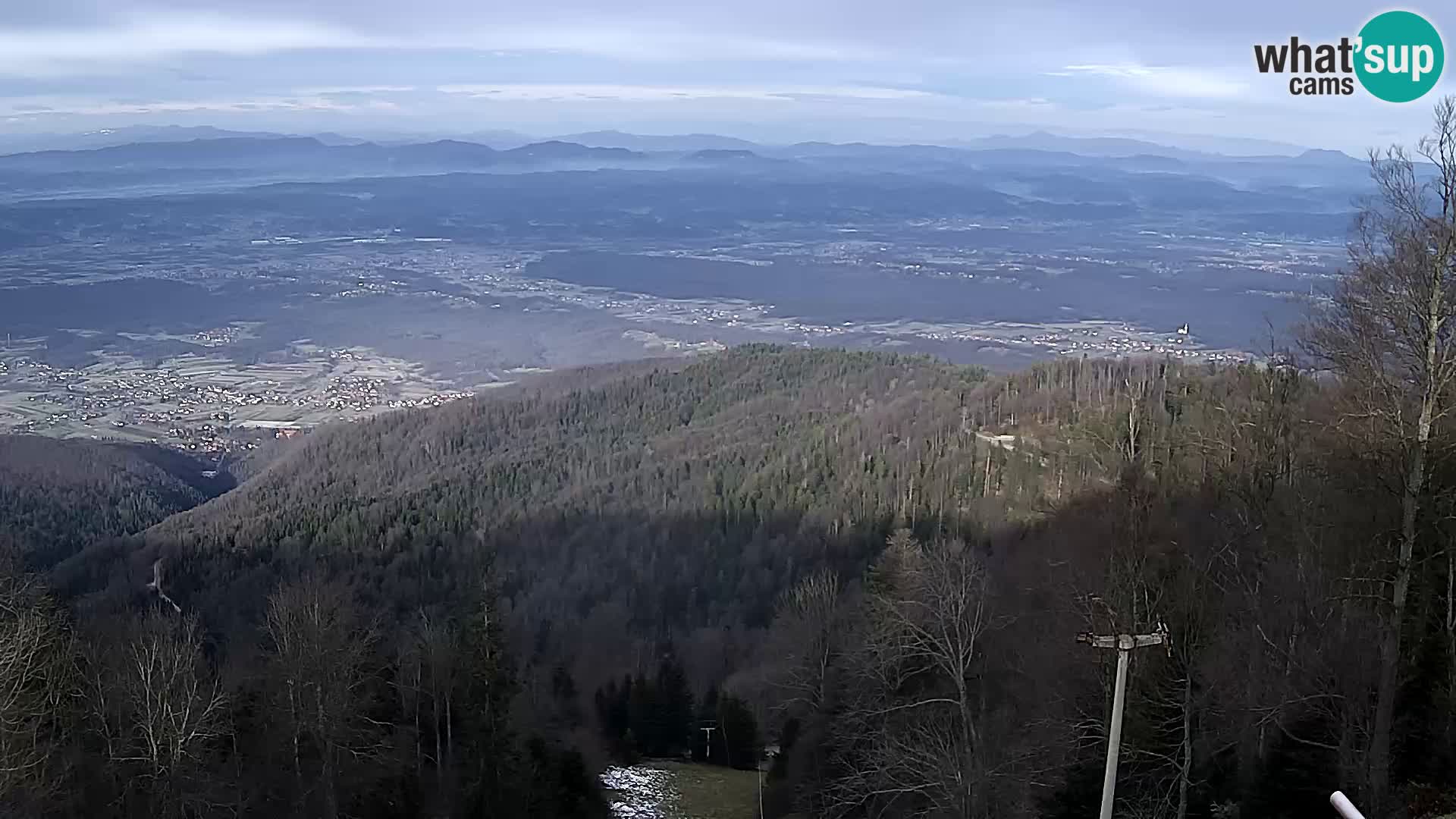 Sljeme webcam – Panorama