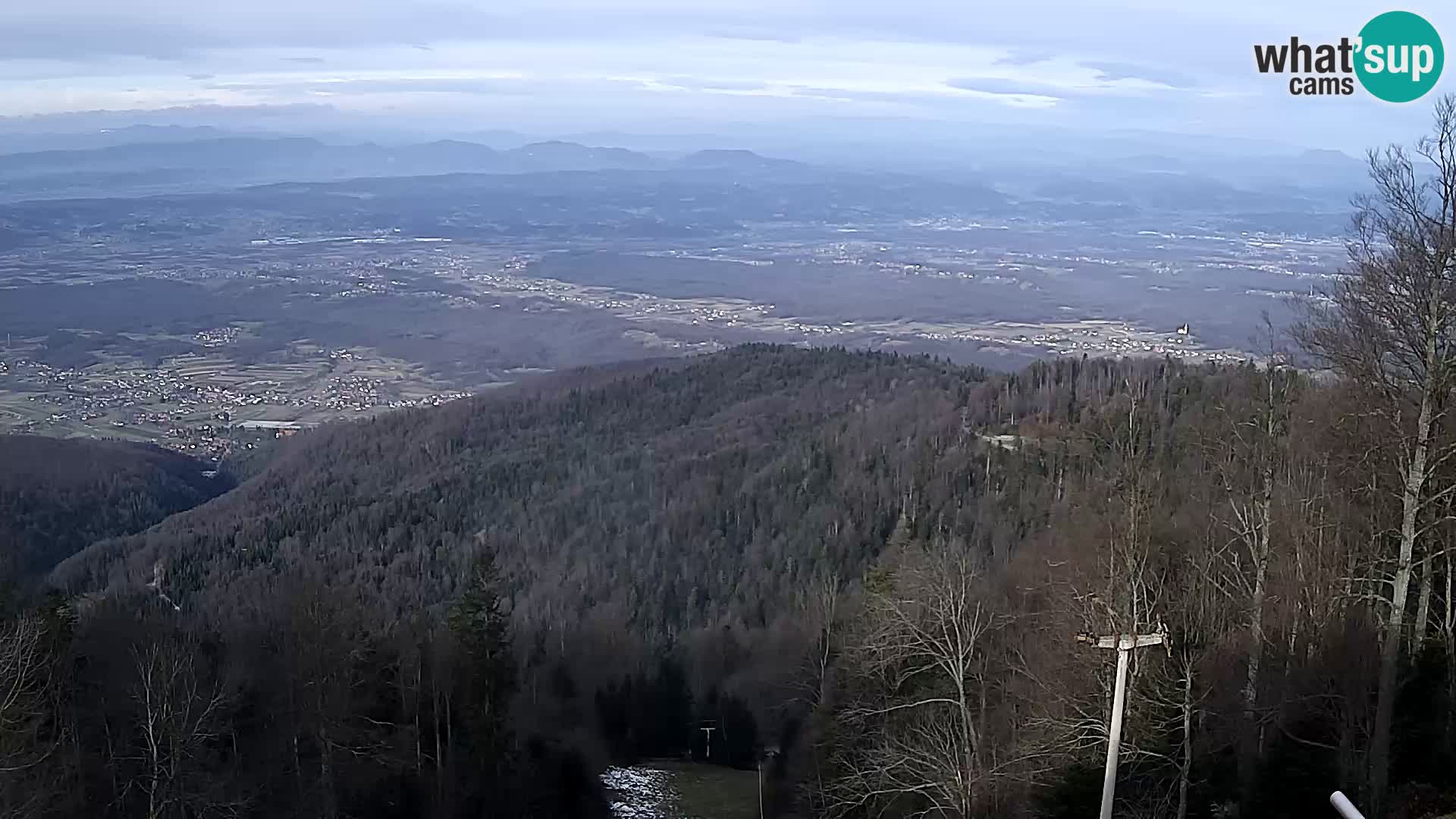 Sljeme webcam – Panorama