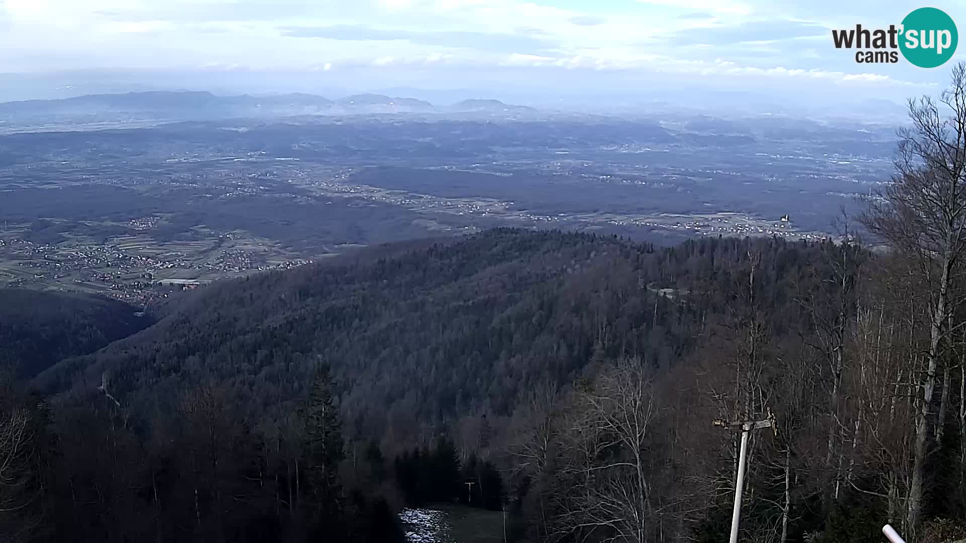 Sljeme webcam – Panorama