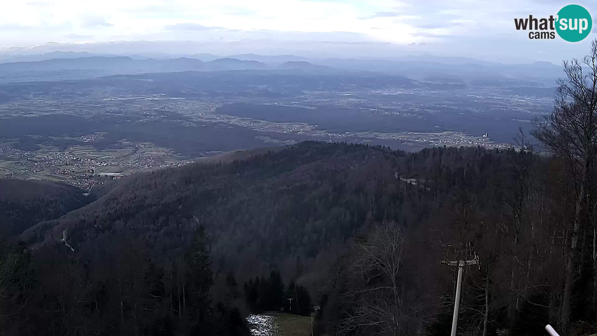 Sljeme webcam – Panorama