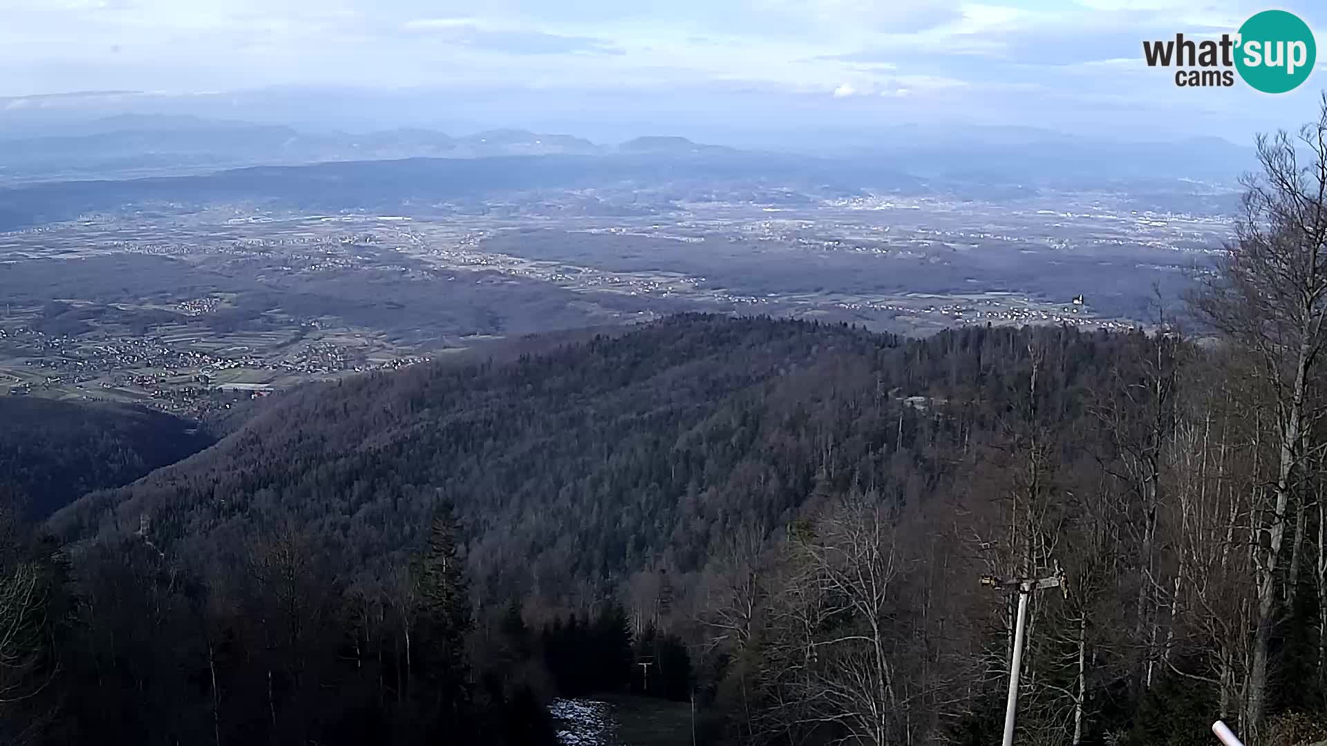 Sljeme webcam – Panorama