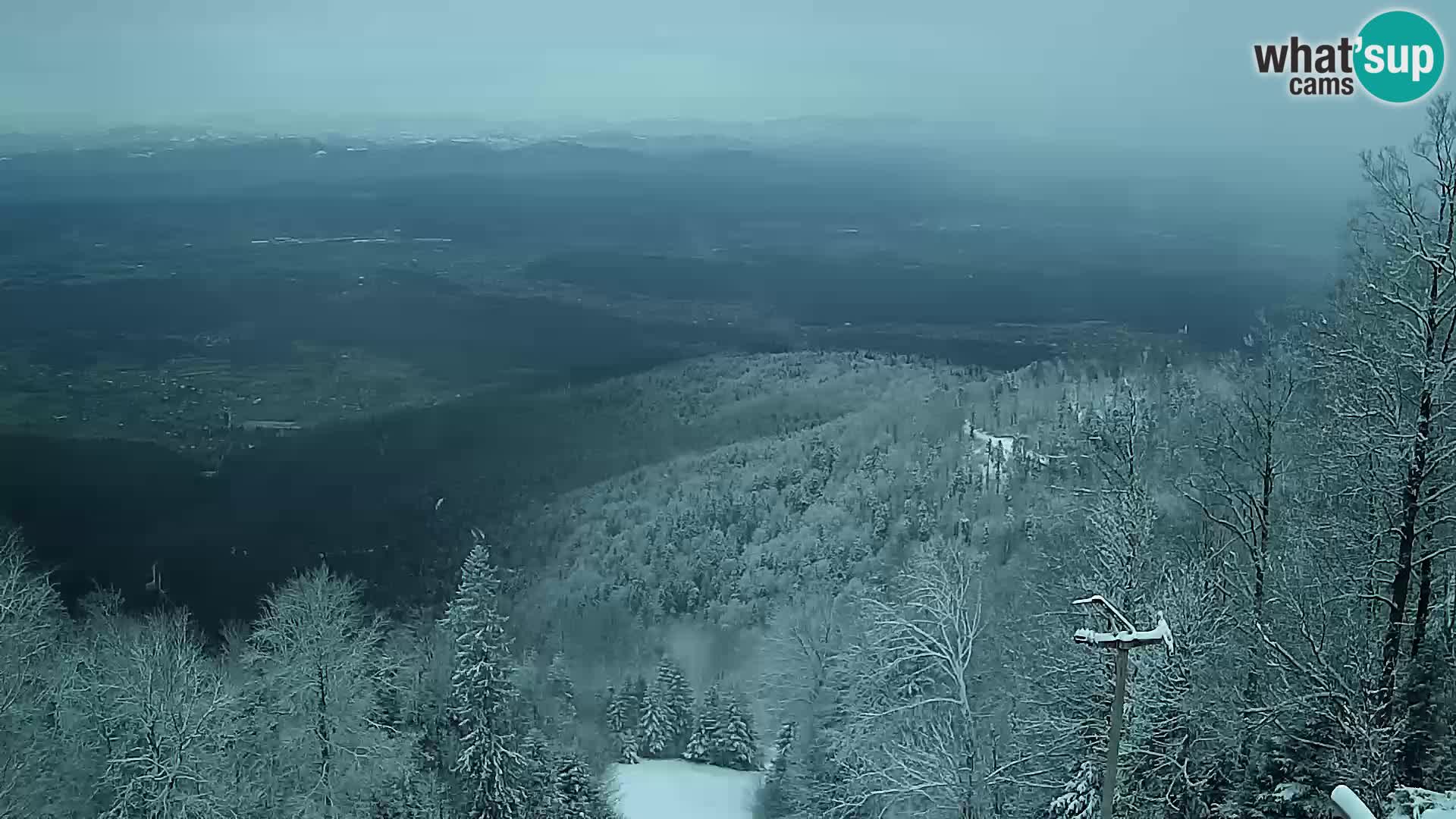 Sljeme webcam – panorama