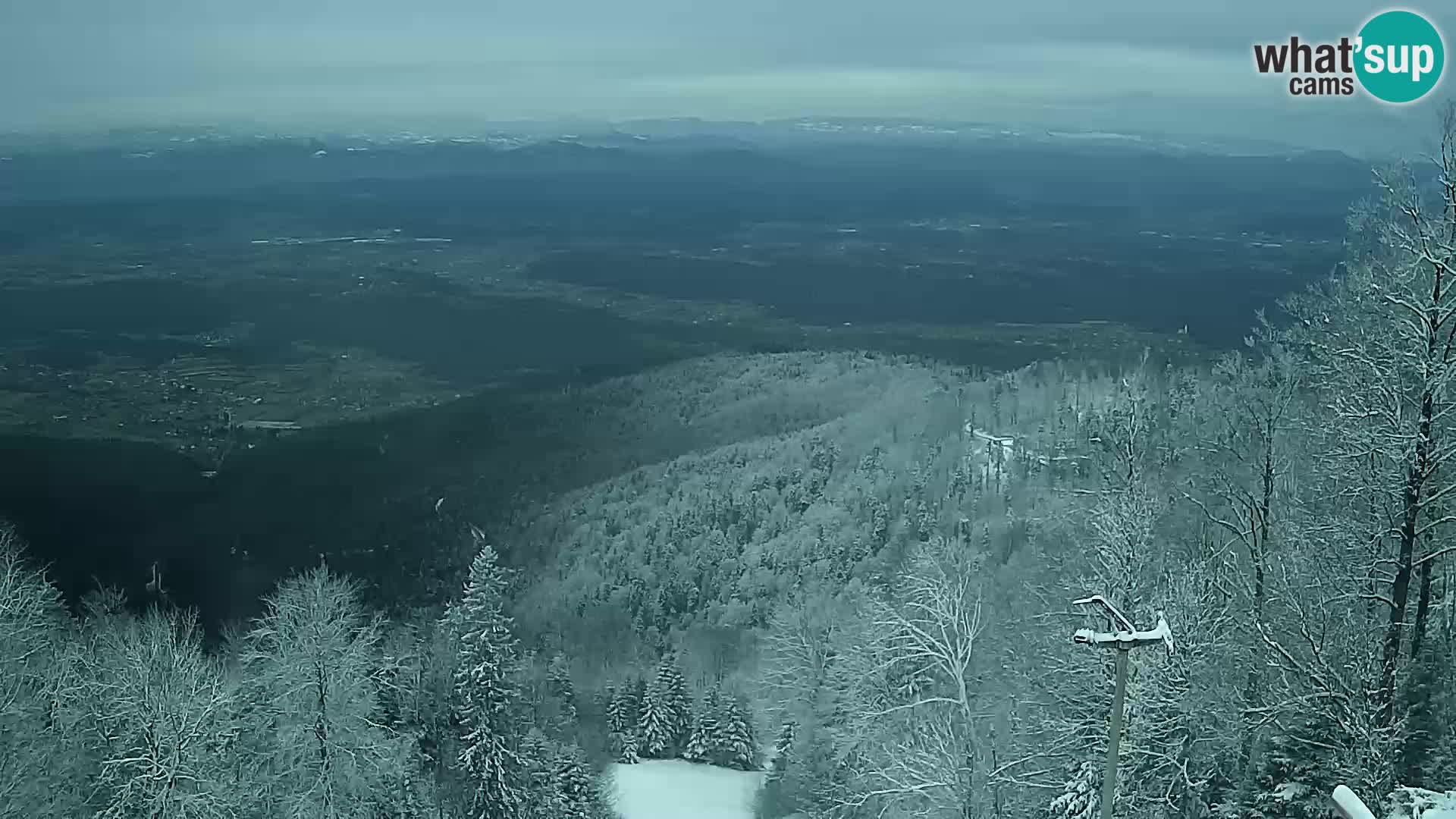 Sljeme webcam – Panorama