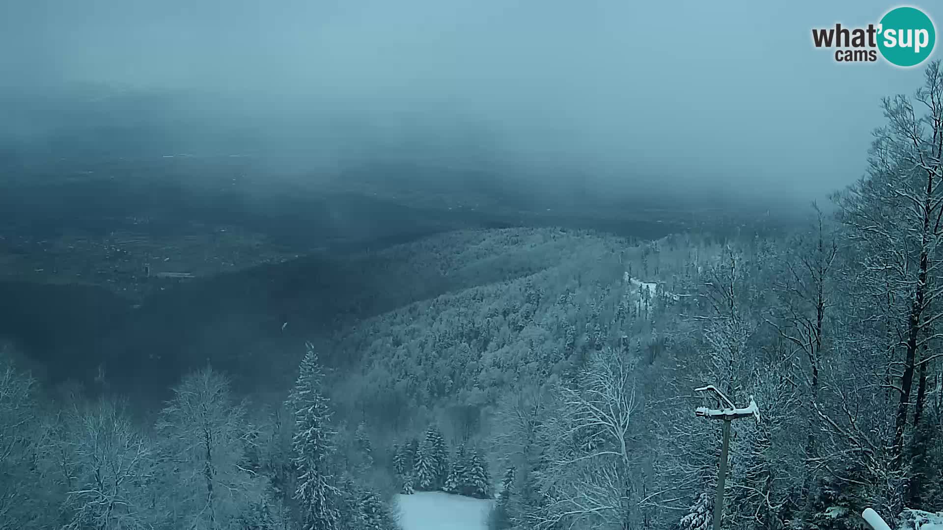 Sljeme webcam – Panorama