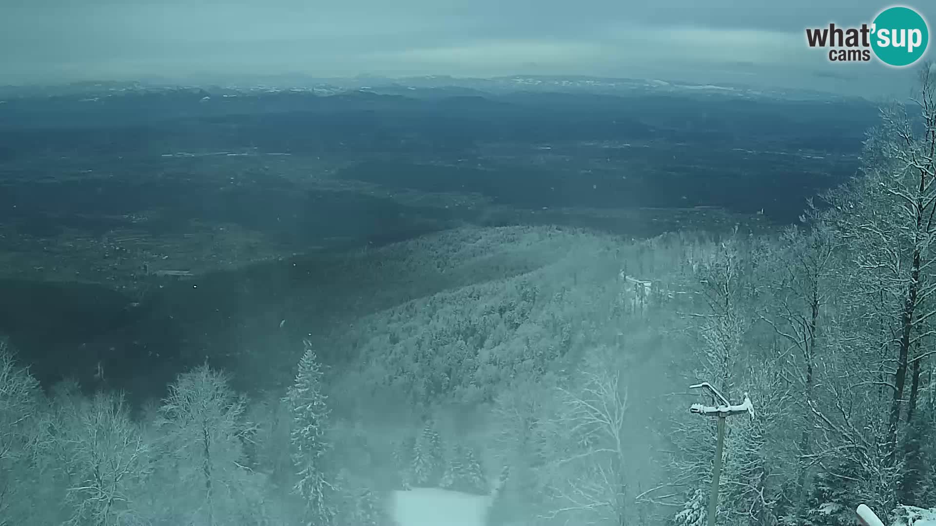 Sljeme webcam – panorama