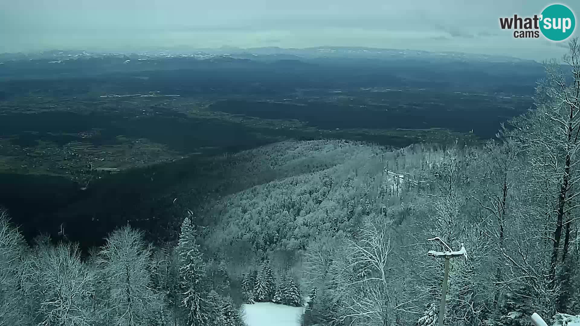 Sljeme webcam – Panorama