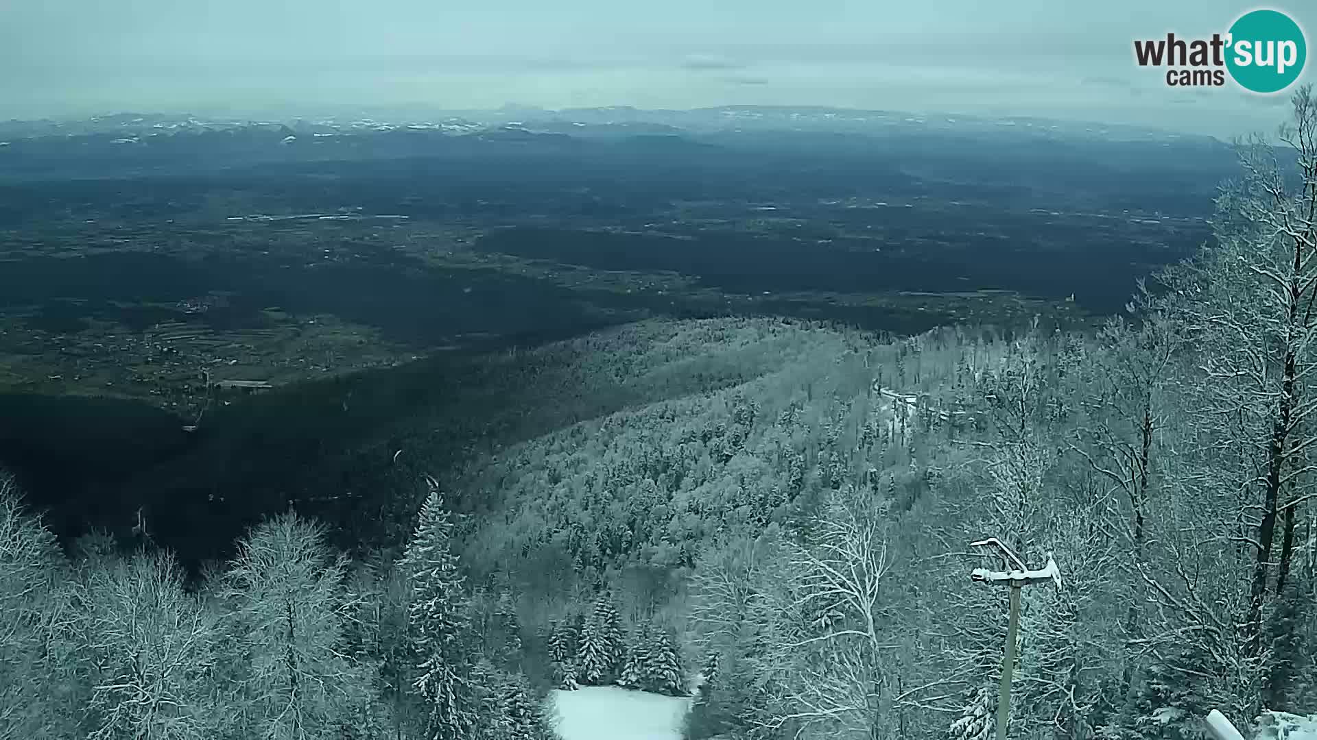 Sljeme webcam – panorama