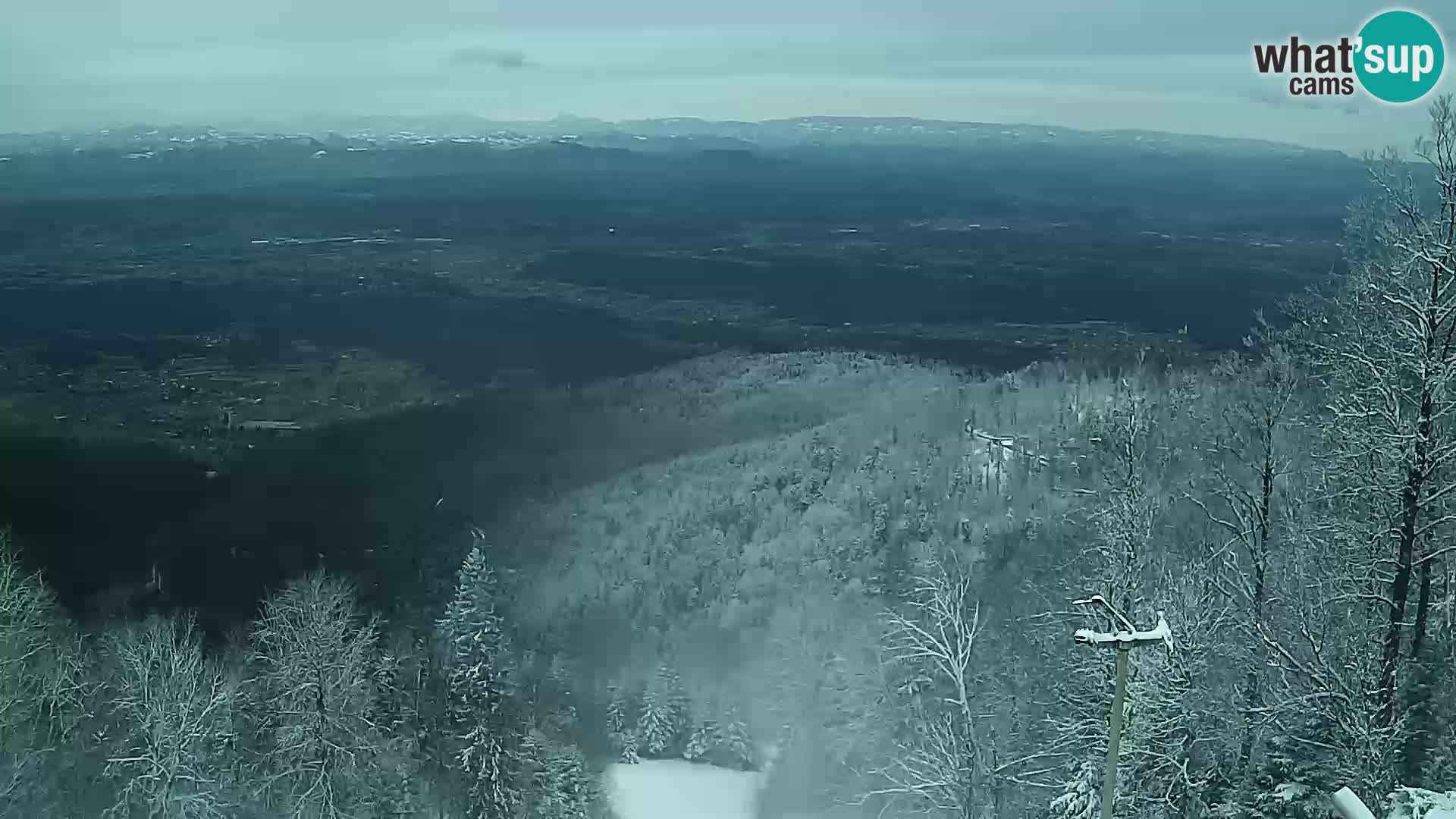 Sljeme webcam – Panorama