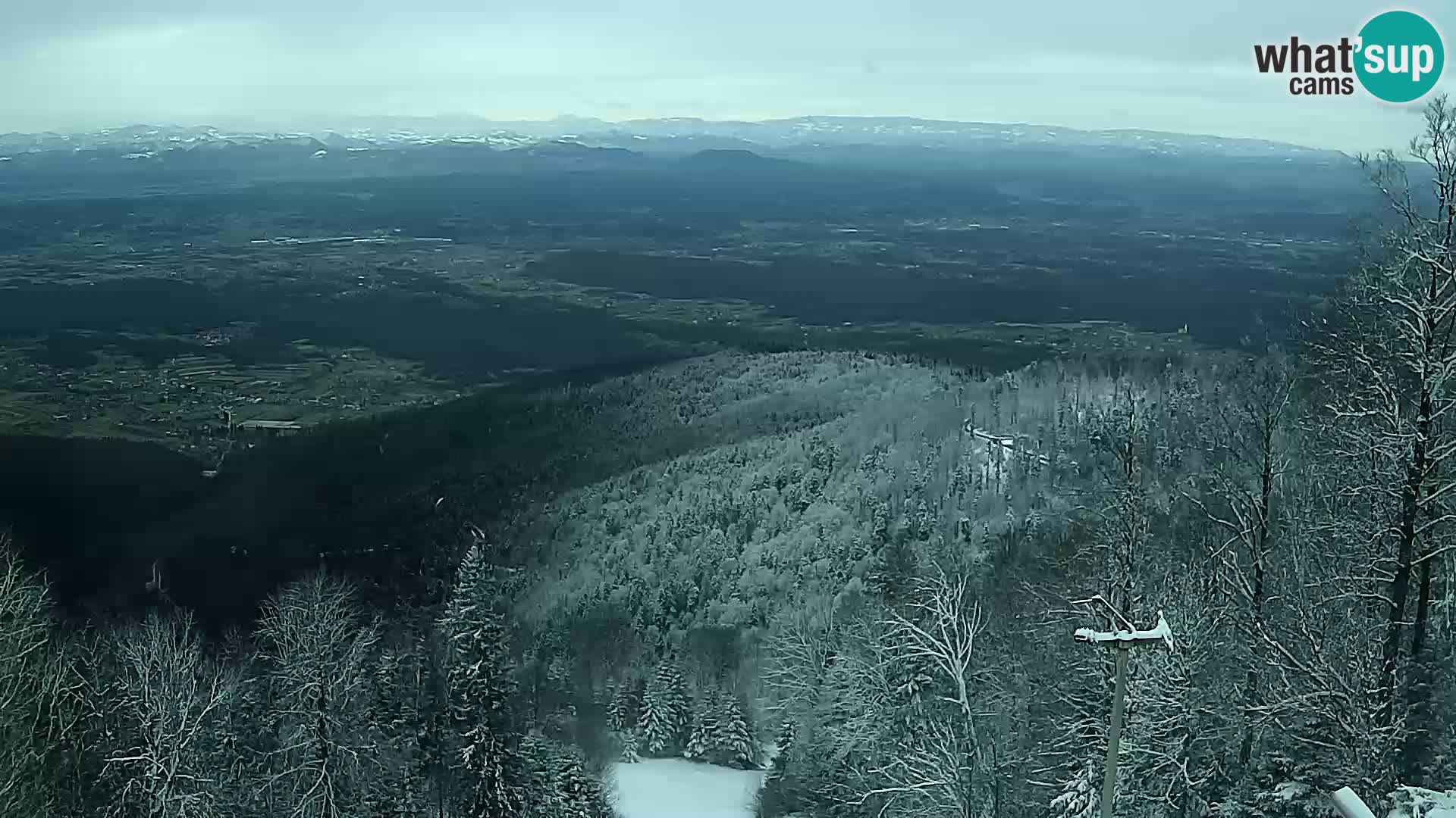 Sljeme webcam – panorama