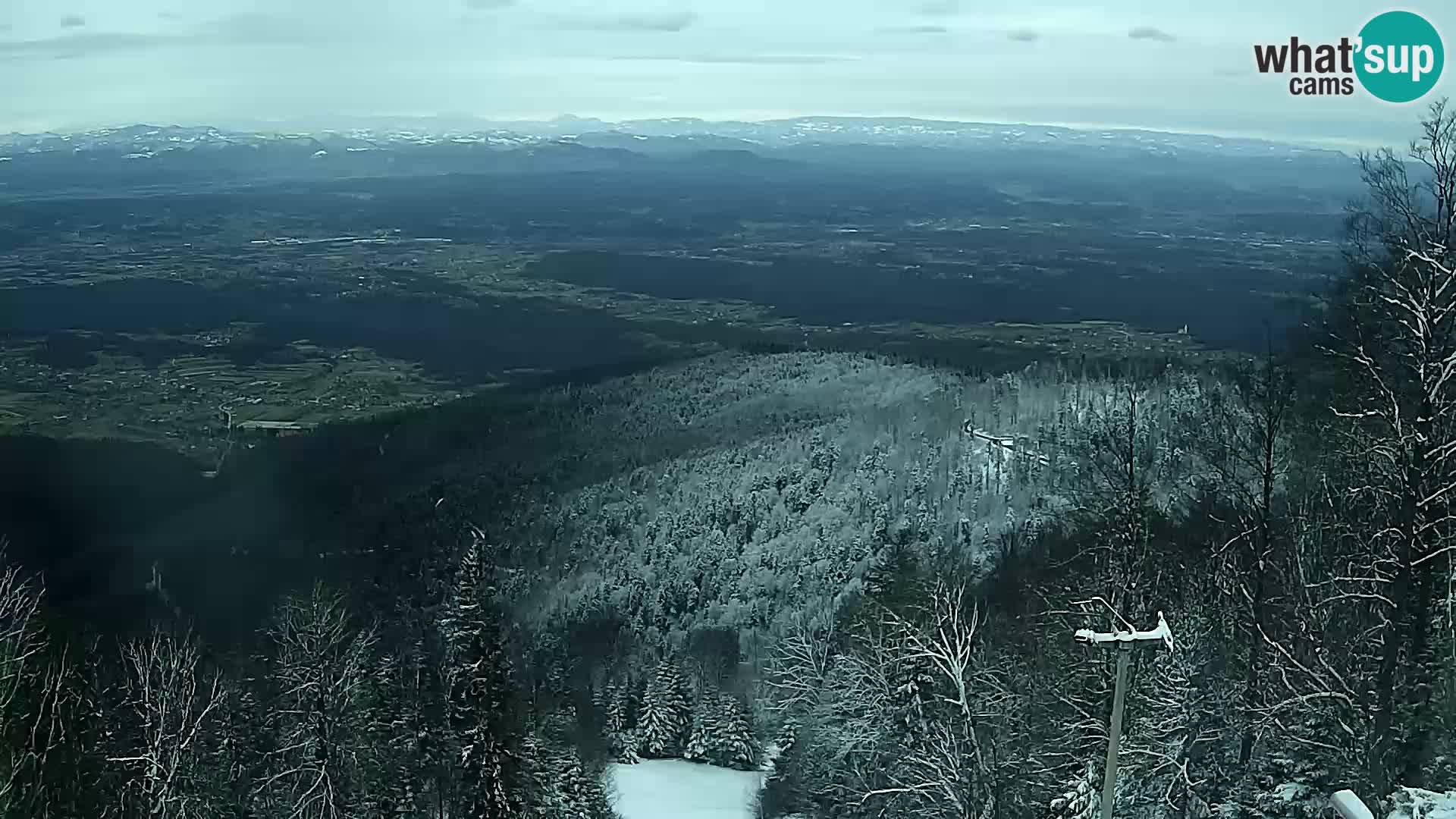 Sljeme webcam – Panorama