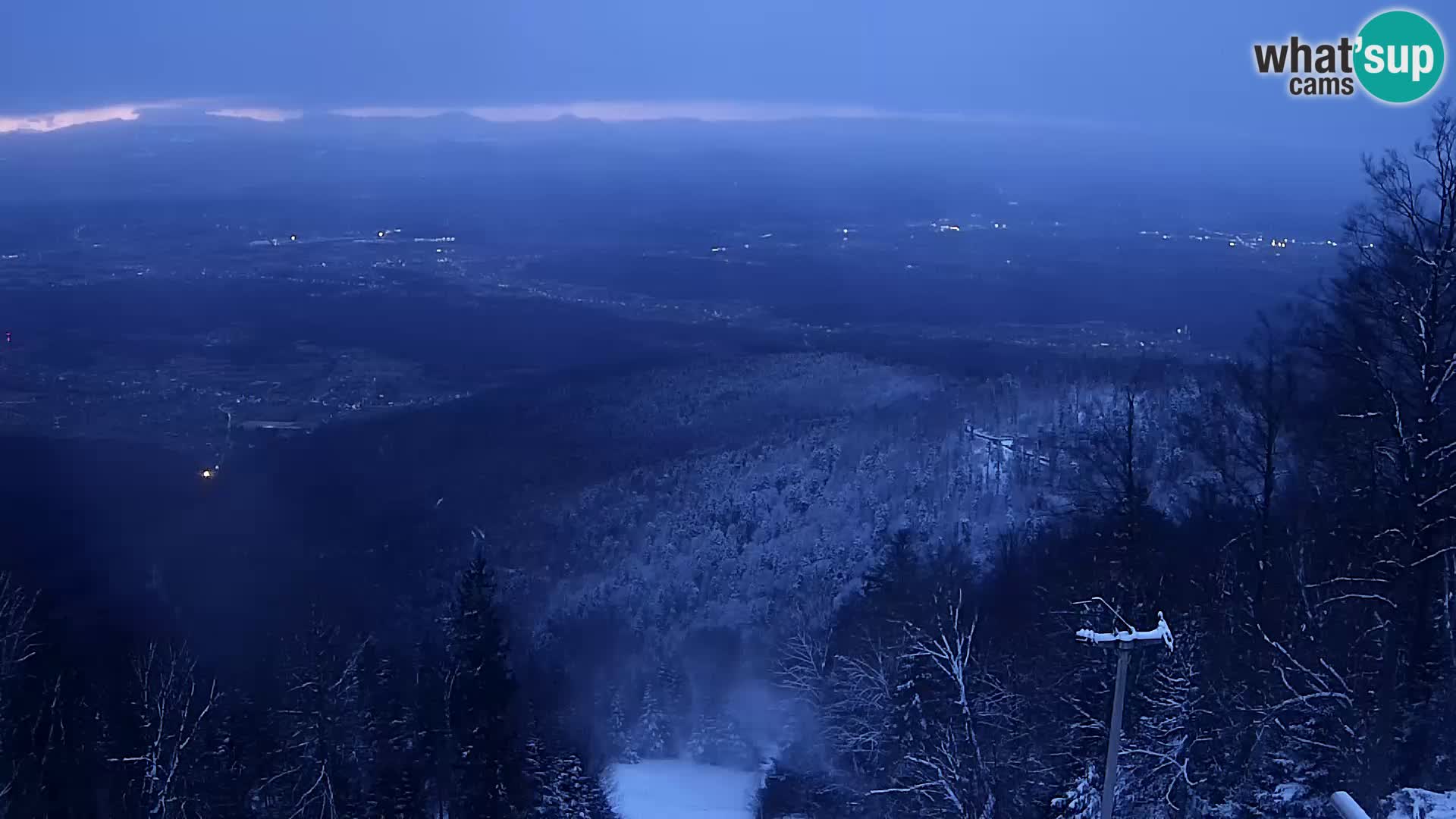 Sljeme webcam – Panorama