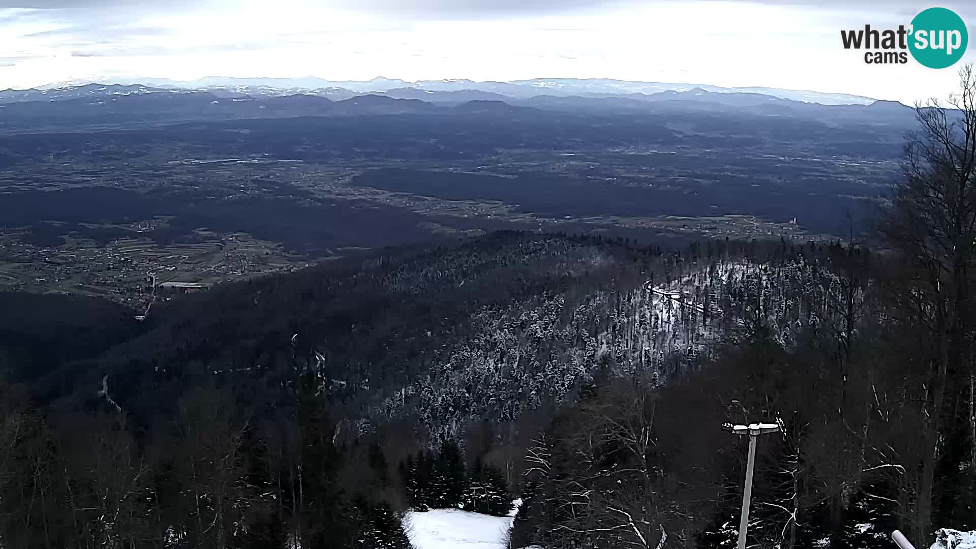 Sljeme webcam – Panorama