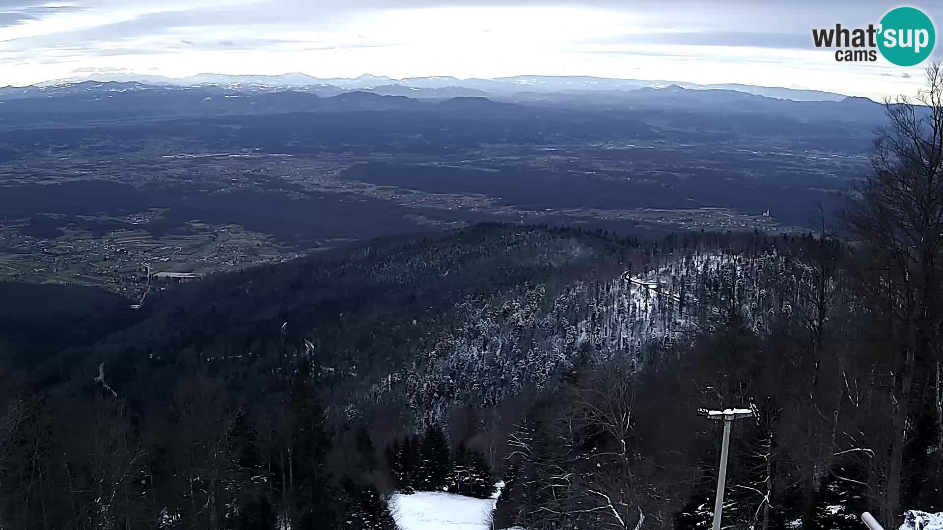 Sljeme webcam – Panorama