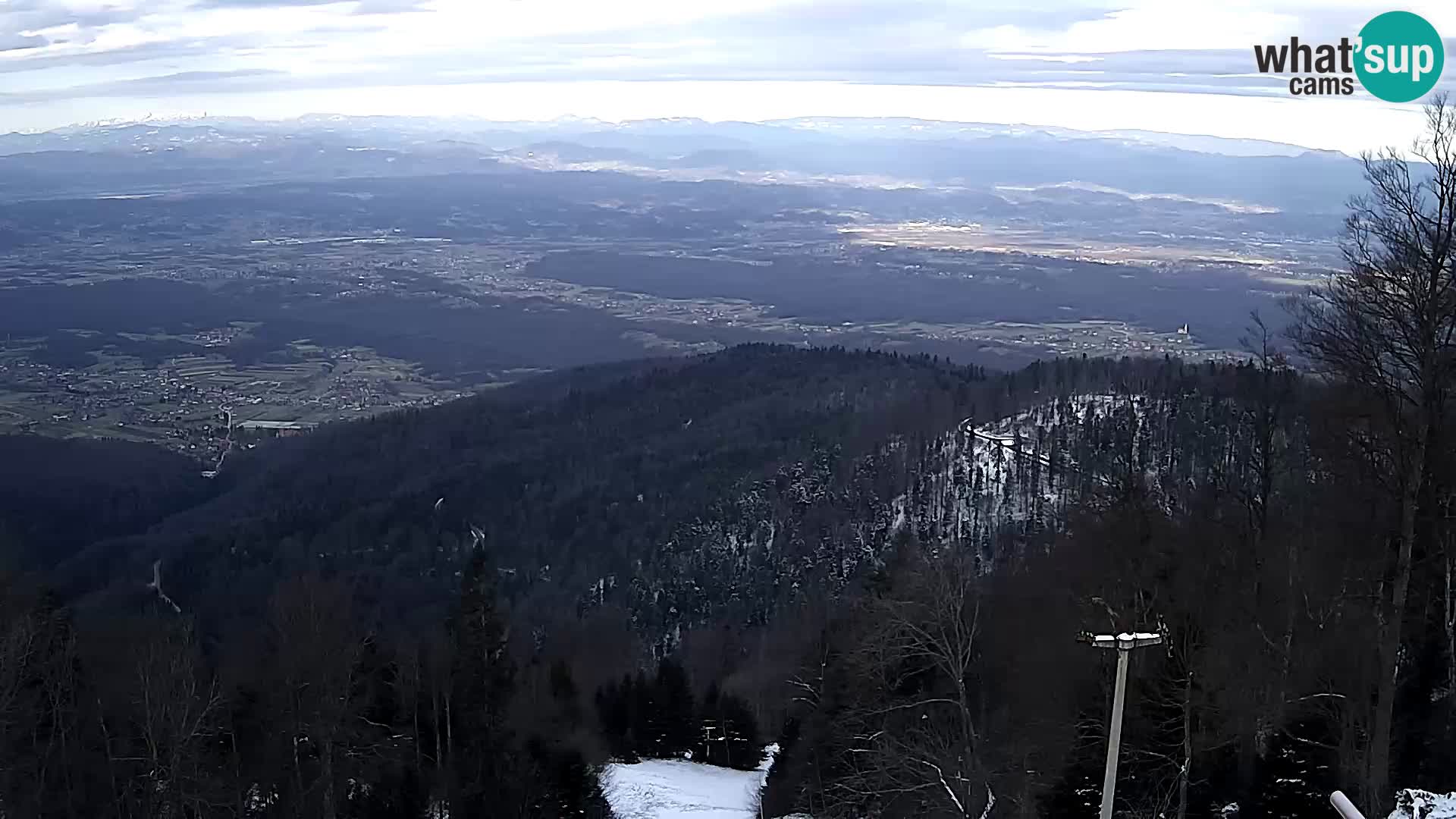 Sljeme webcam – Panorama