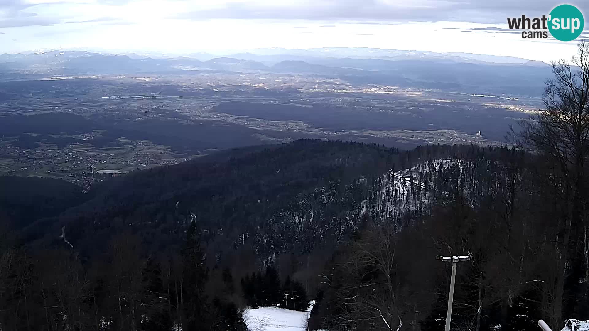 Sljeme webcam – Panorama