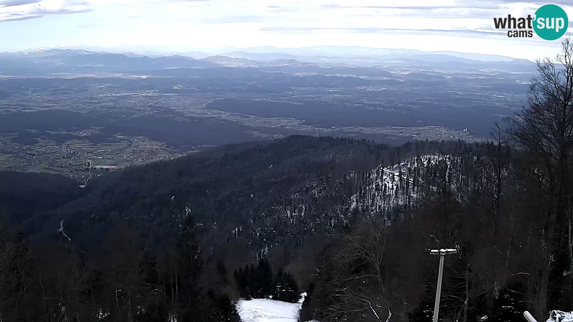 Sljeme webcam – Panorama