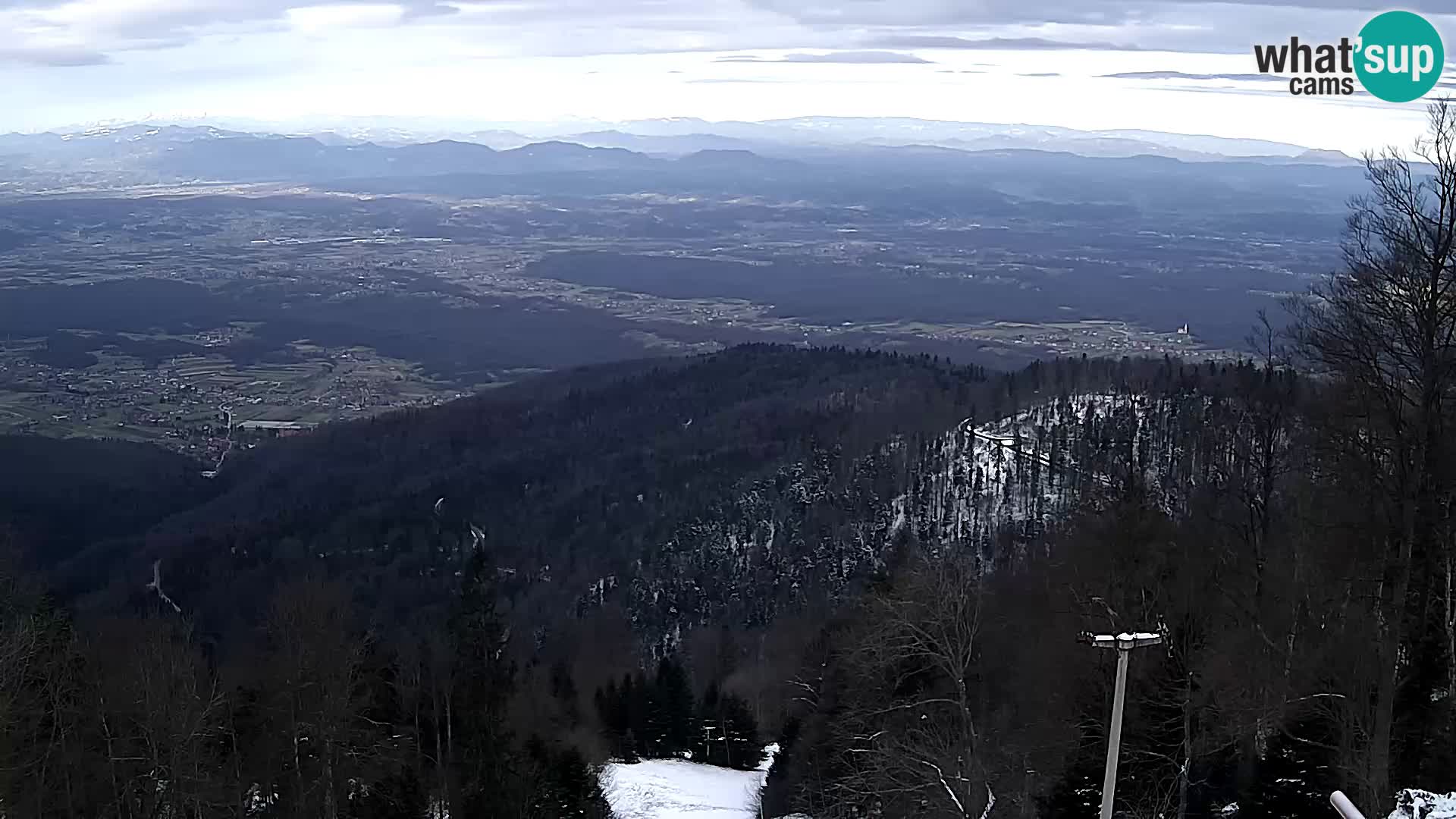 Sljeme webcam – Panorama