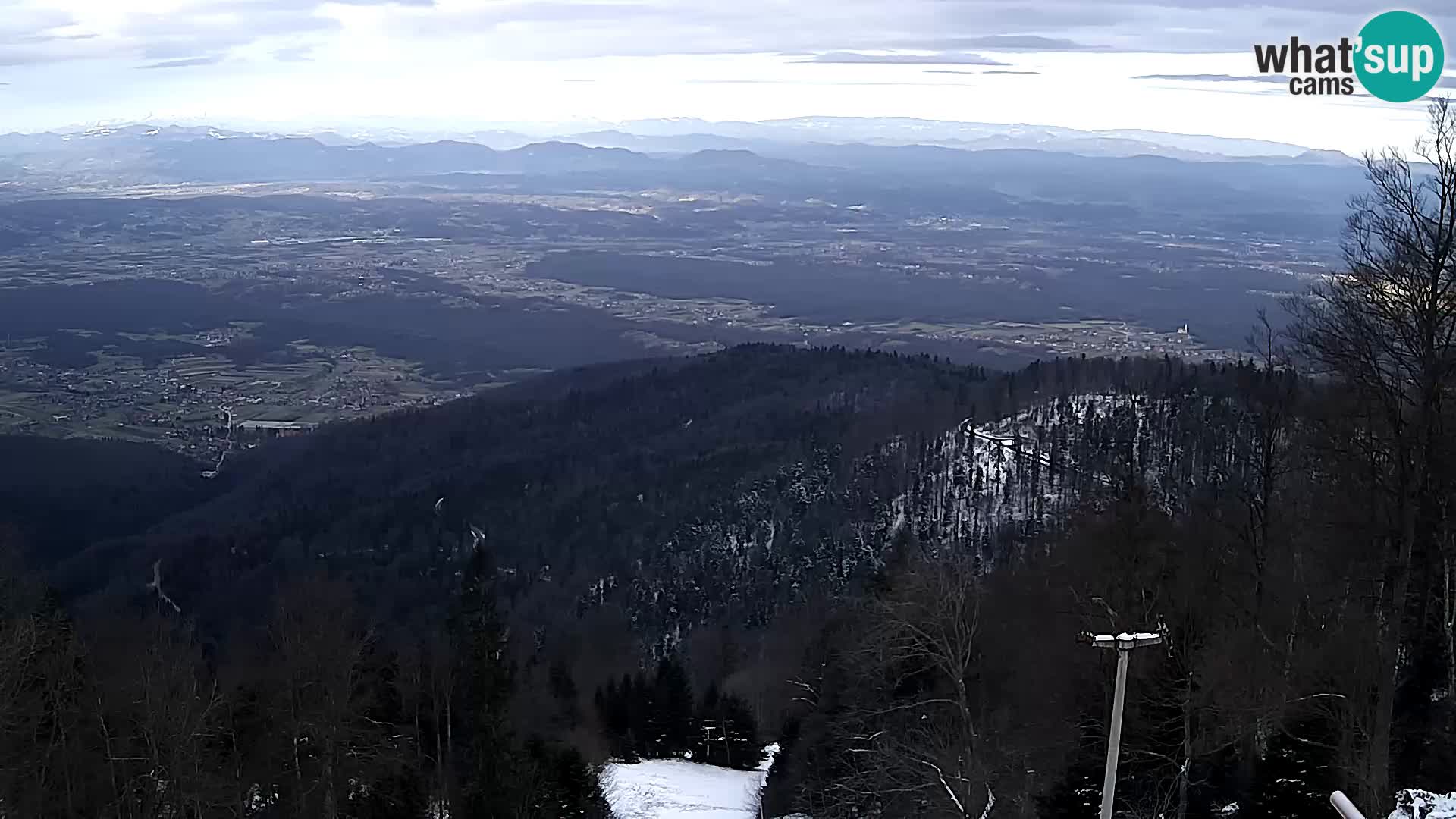 Sljeme webcam – Panorama