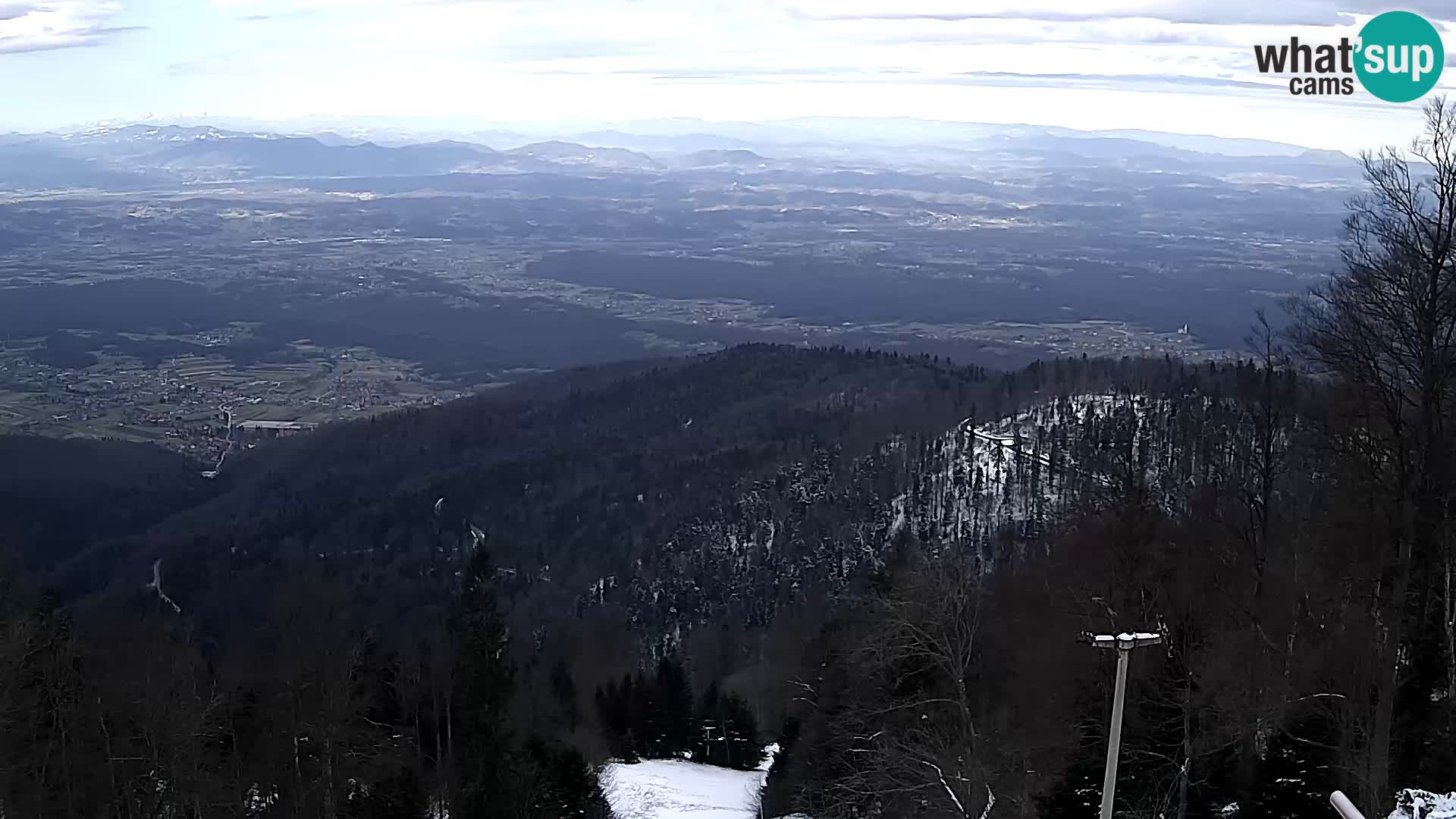 Sljeme webcam – Panorama