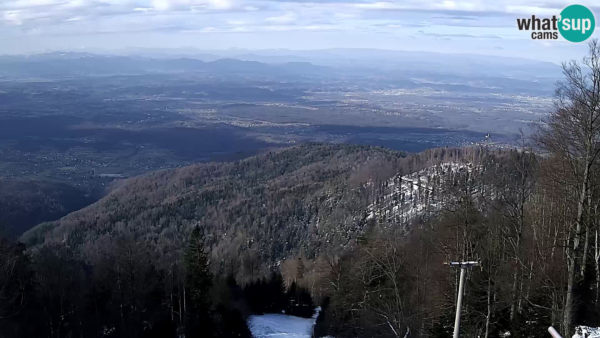 Sljeme webcam – Panorama