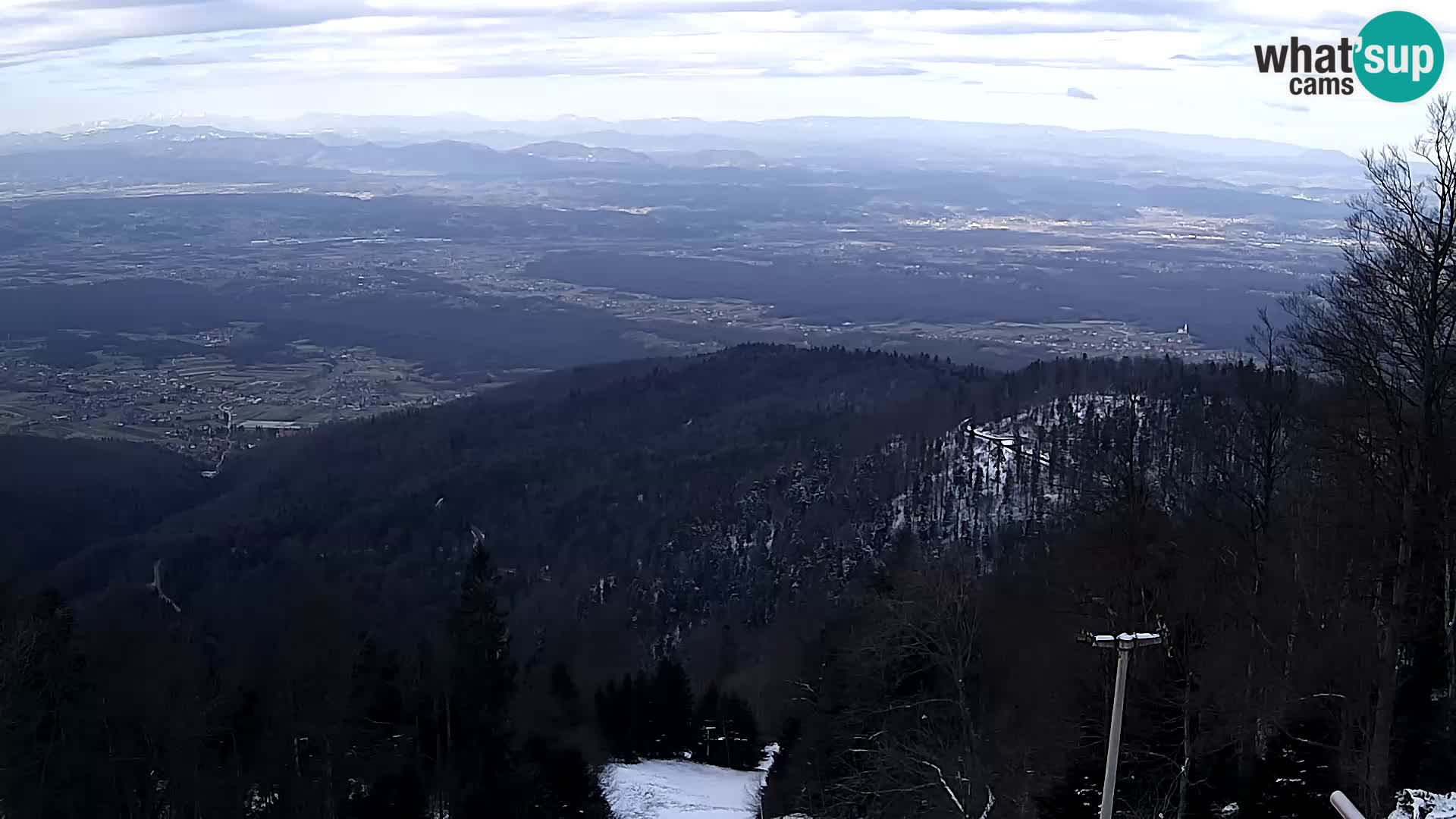 Sljeme webcam – Panorama