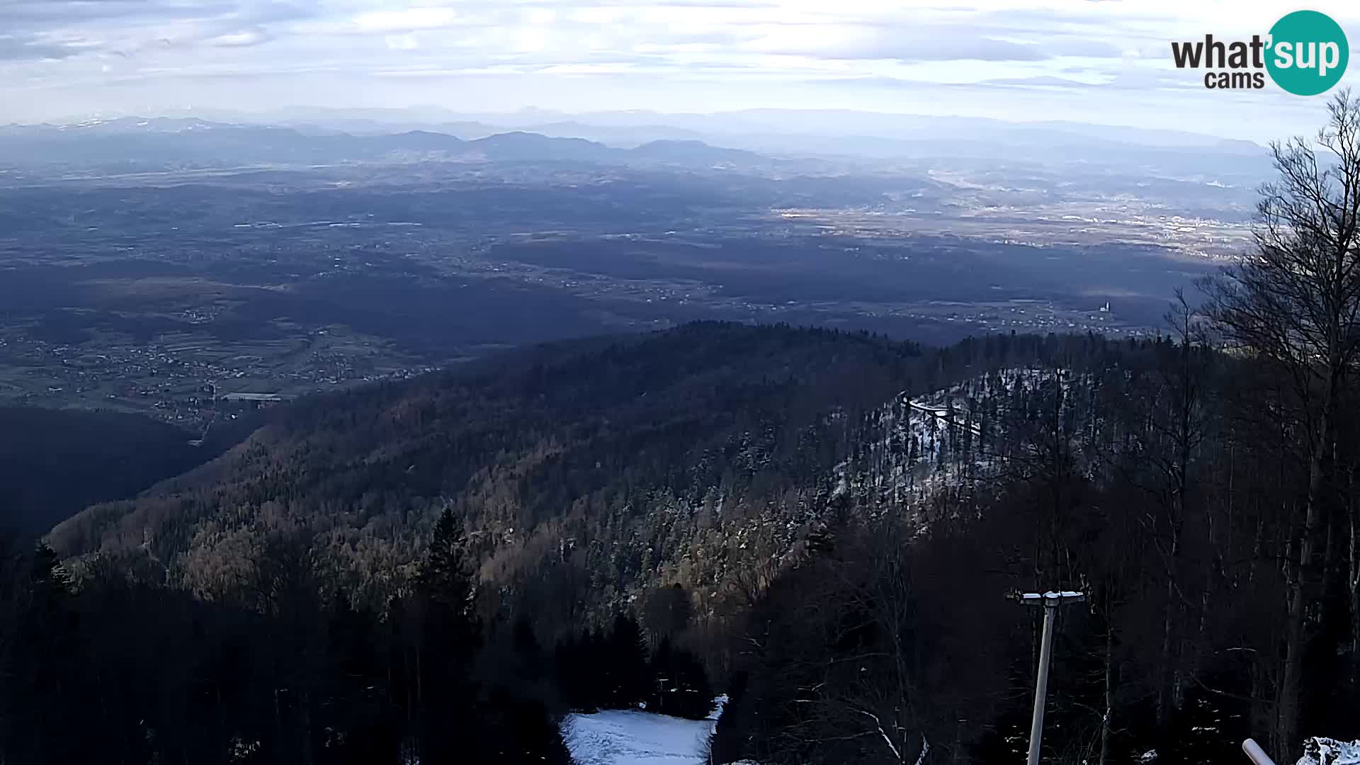 Sljeme webcam – Panorama