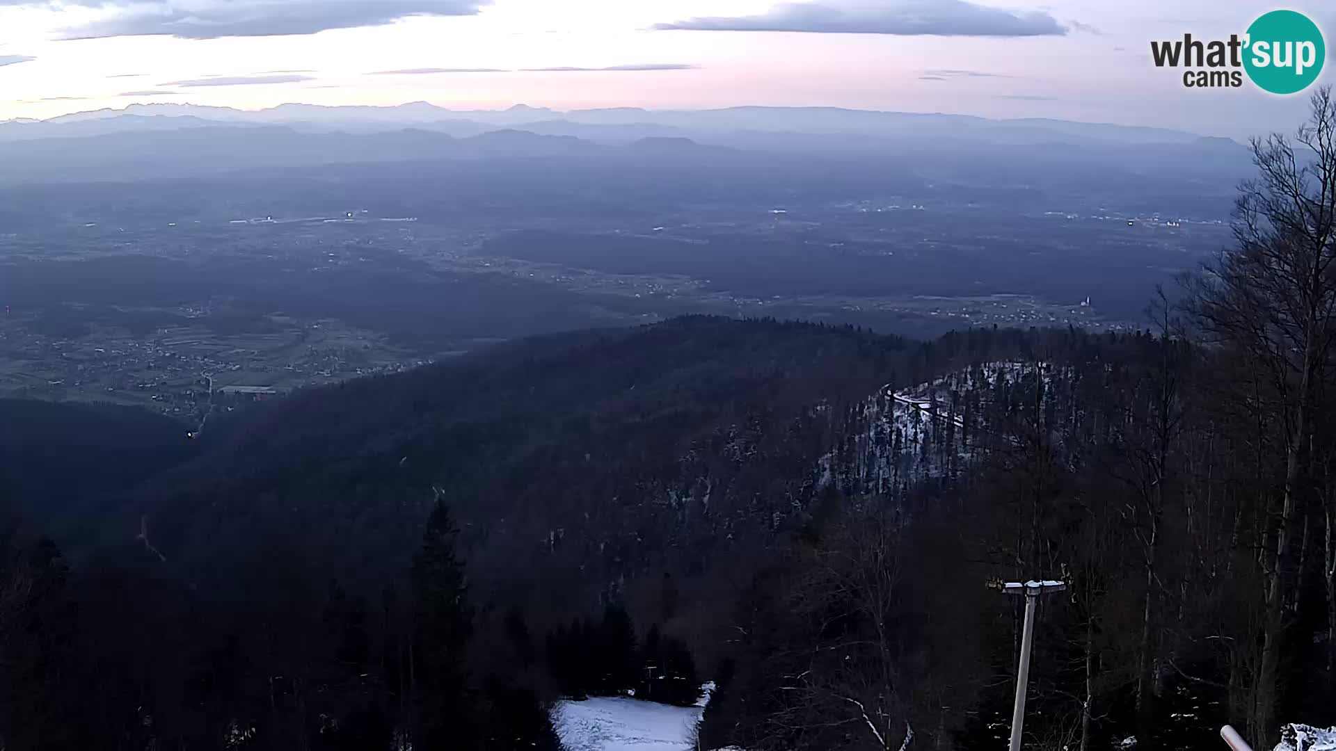 Sljeme webcam – panorama