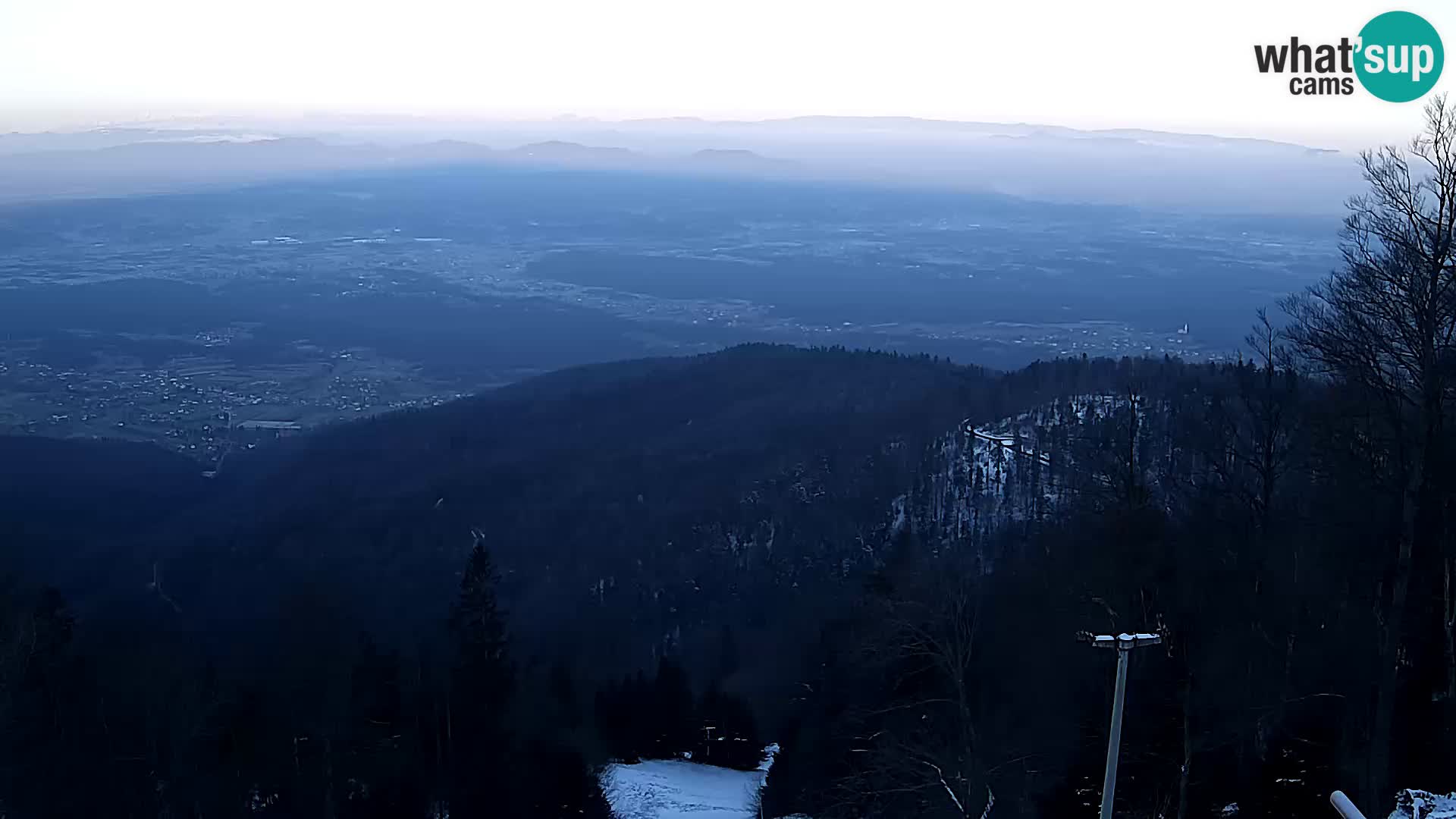 Sljeme webcam – Panorama