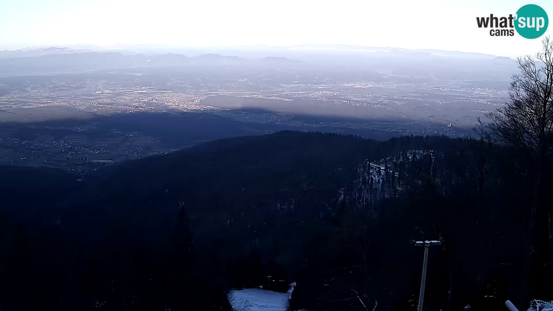 Sljeme webcam – panorama