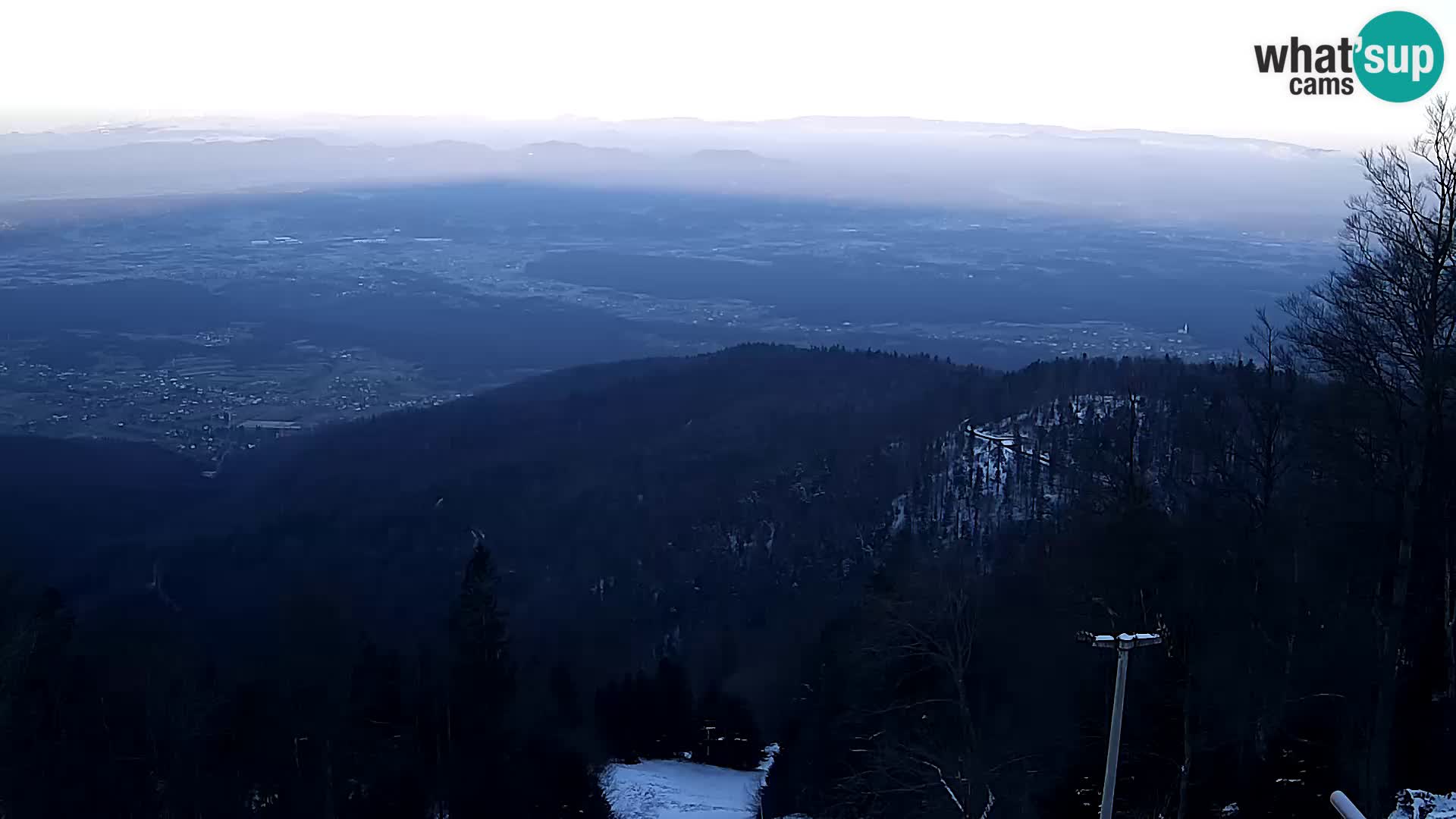 Sljeme webcam – Panorama