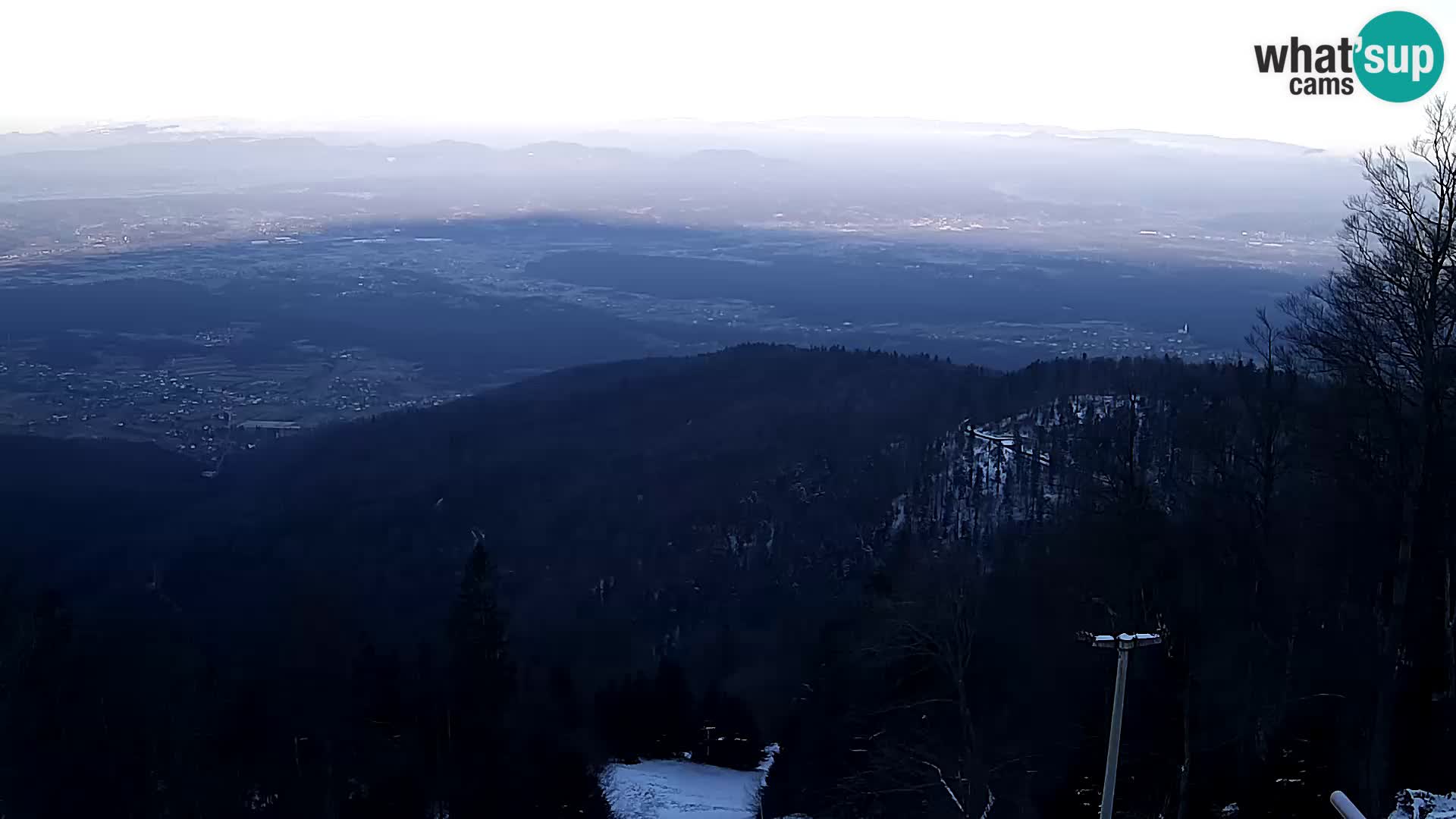 Sljeme webcam – Panorama