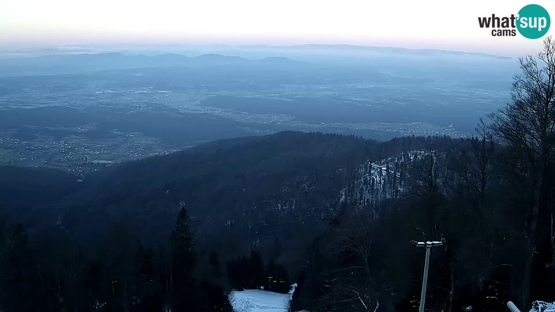 Sljeme webcam – panorama