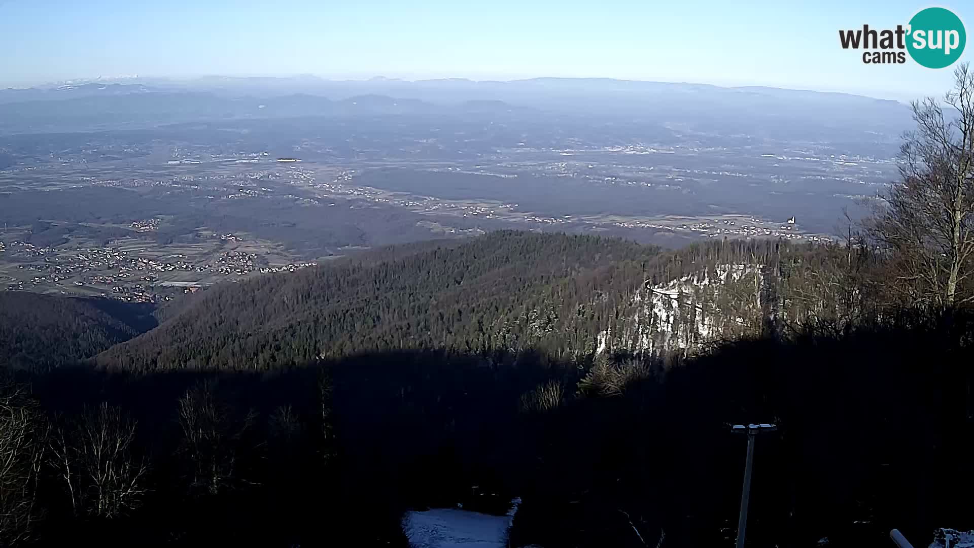 Sljeme webcam – Panorama