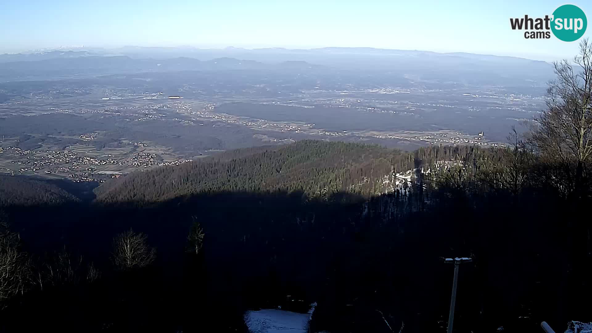 Sljeme webcam – panorama