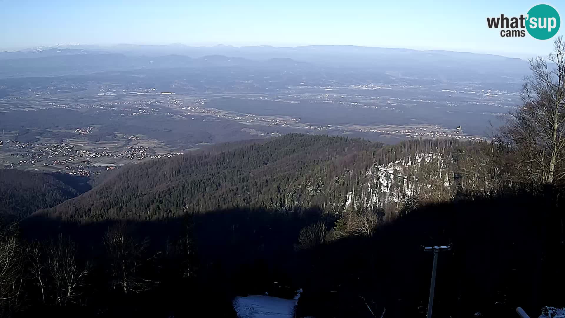 Sljeme webcam – Panorama