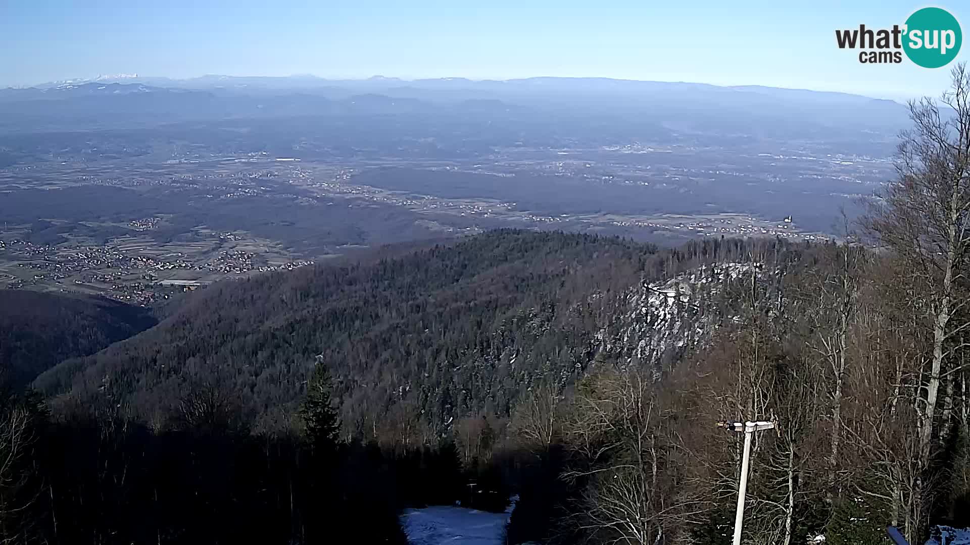 Sljeme webcam – panorama