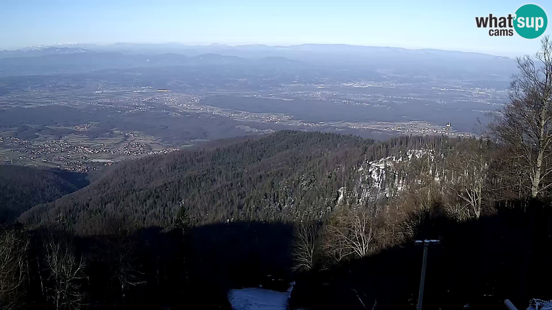 Sljeme webcam – panorama