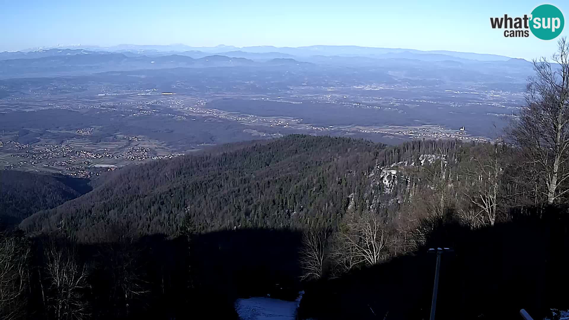 Sljeme webcam – Panorama