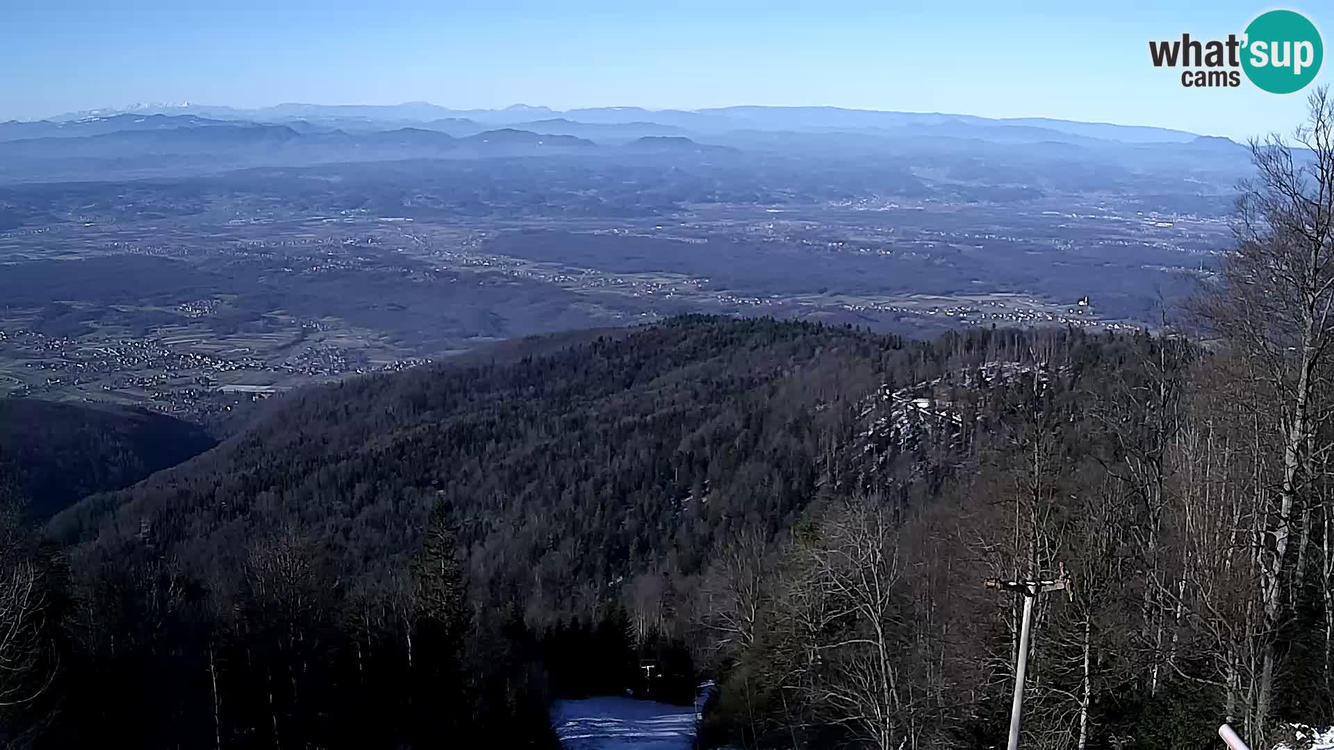 Sljeme webcam – Panorama