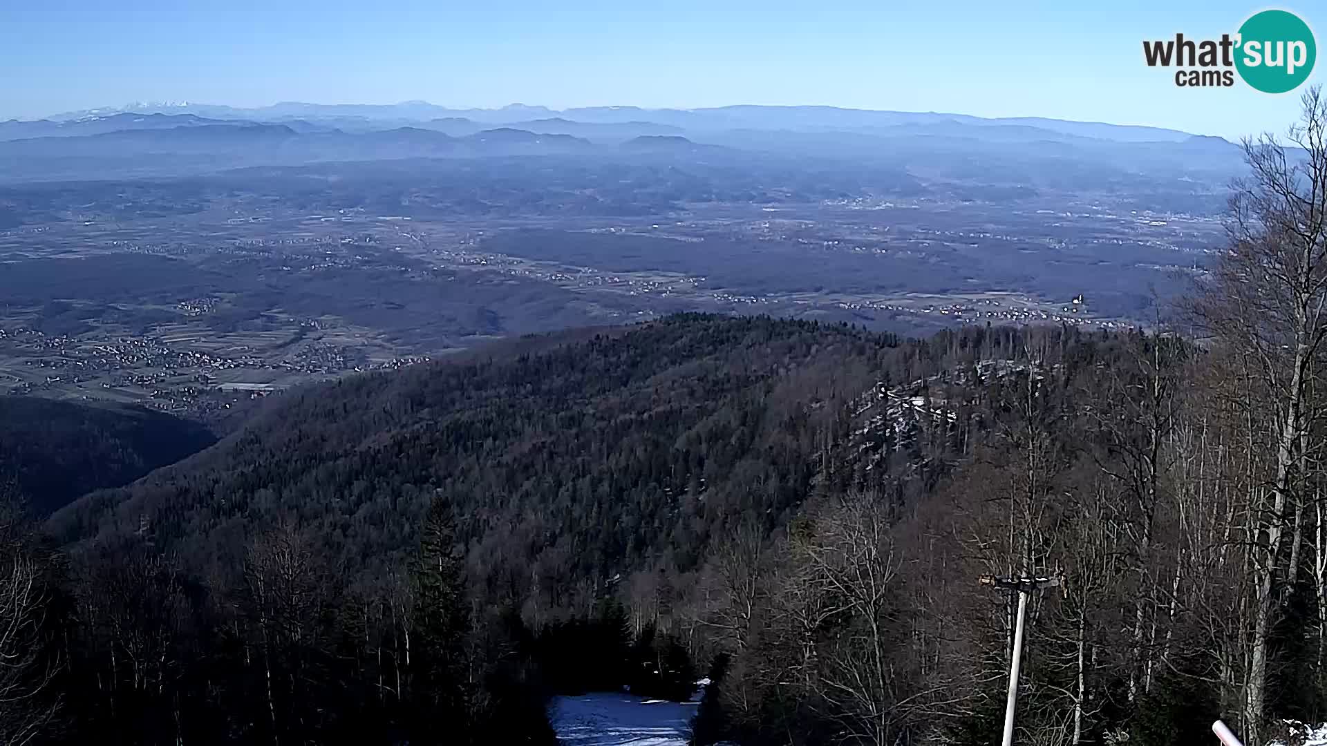 Sljeme webcam – panorama