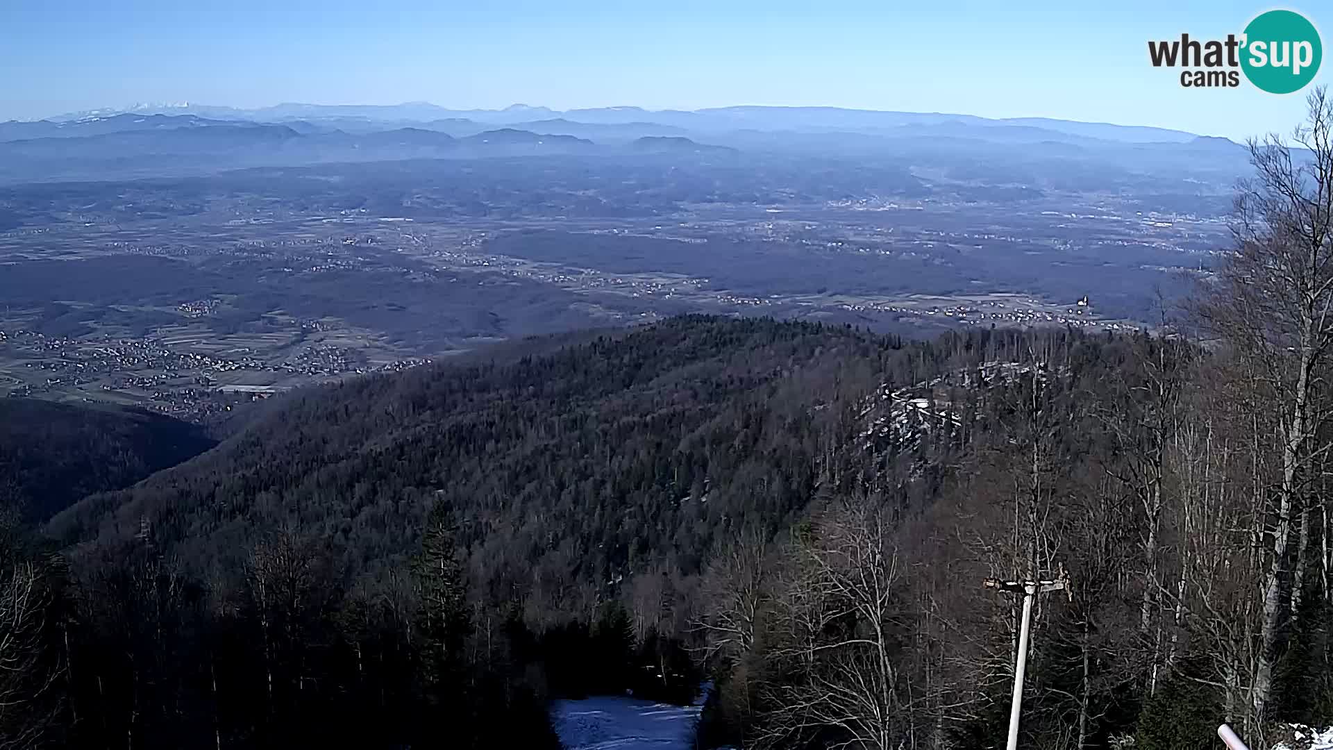 Sljeme webcam – Panorama