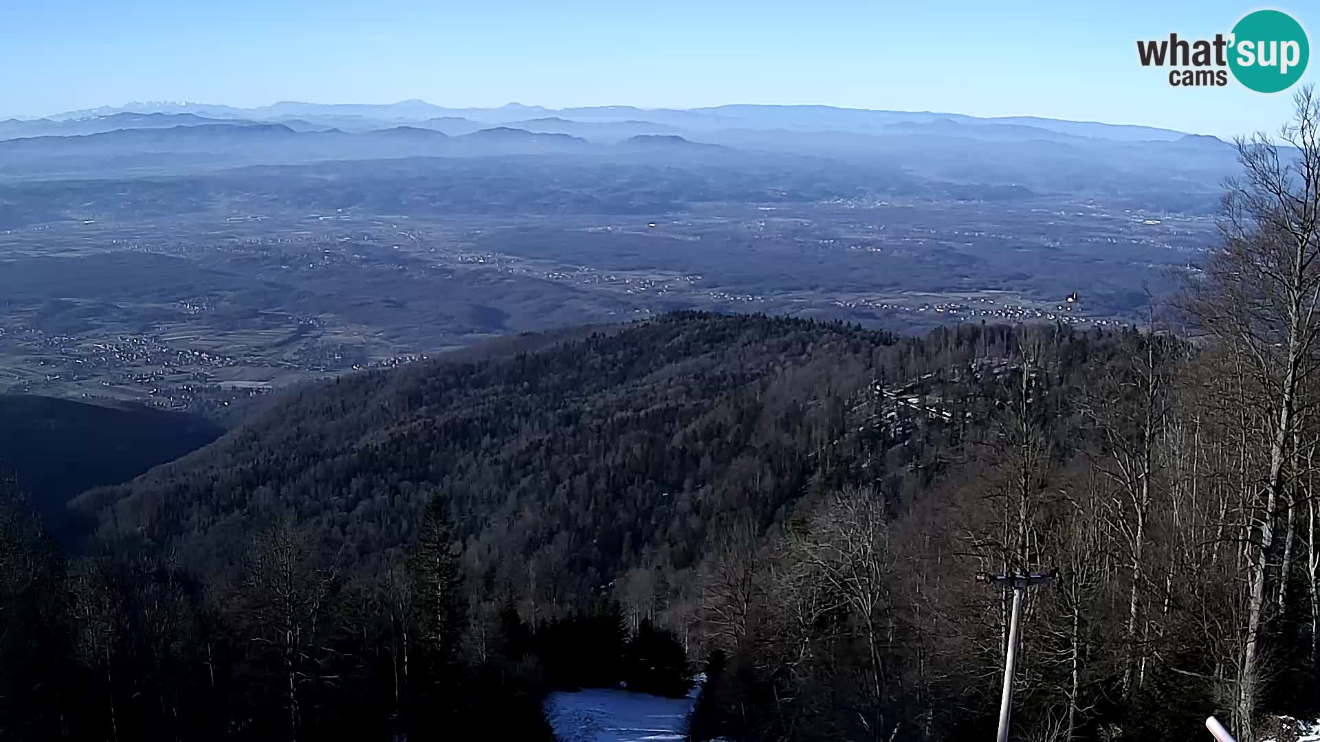 Sljeme webcam – Panorama