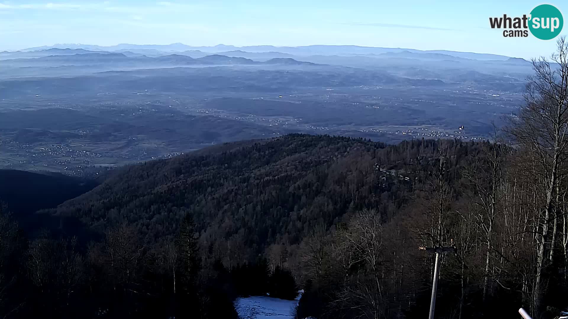 Sljeme webcam – Panorama