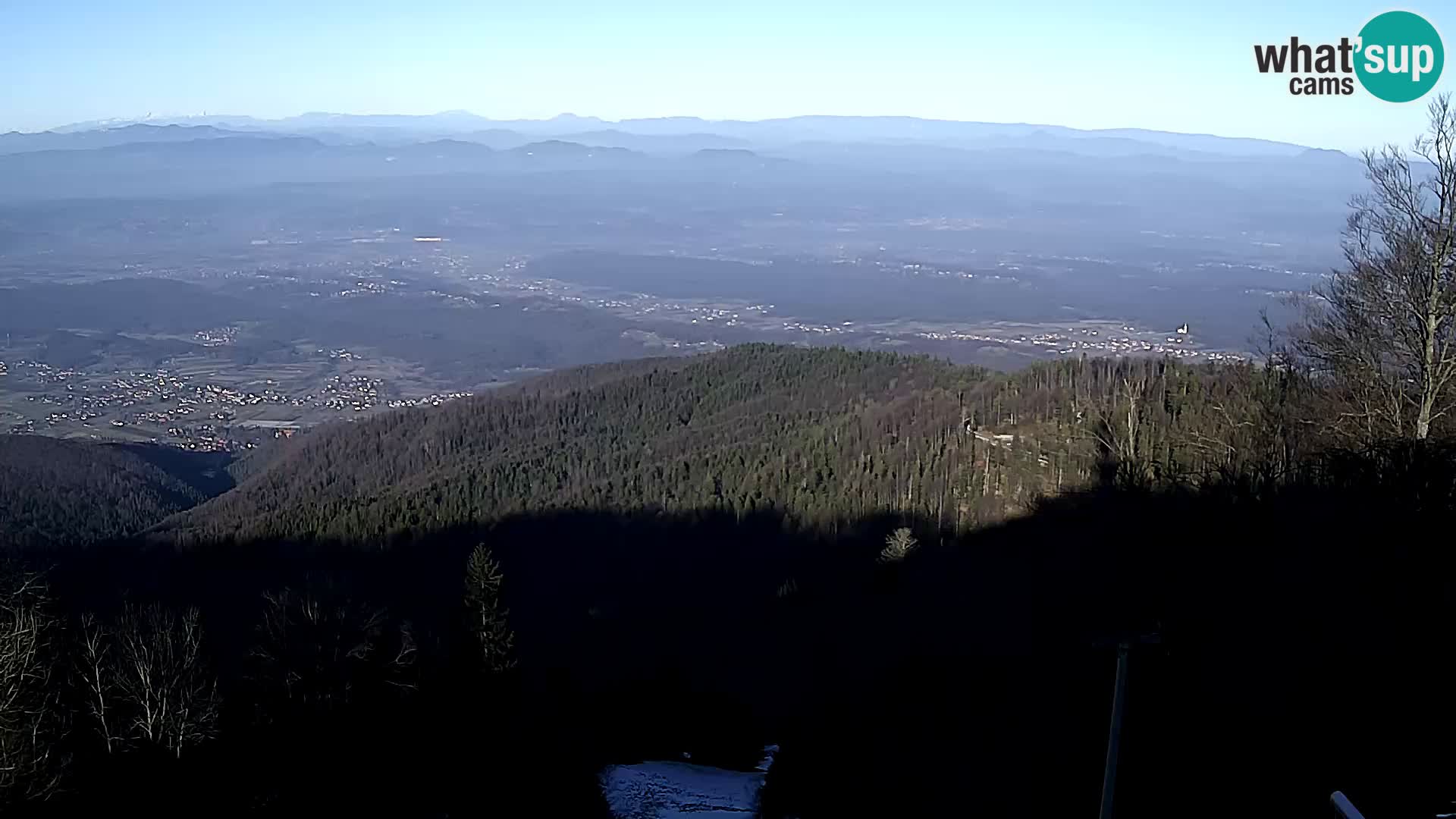 Sljeme webcam – Panorama